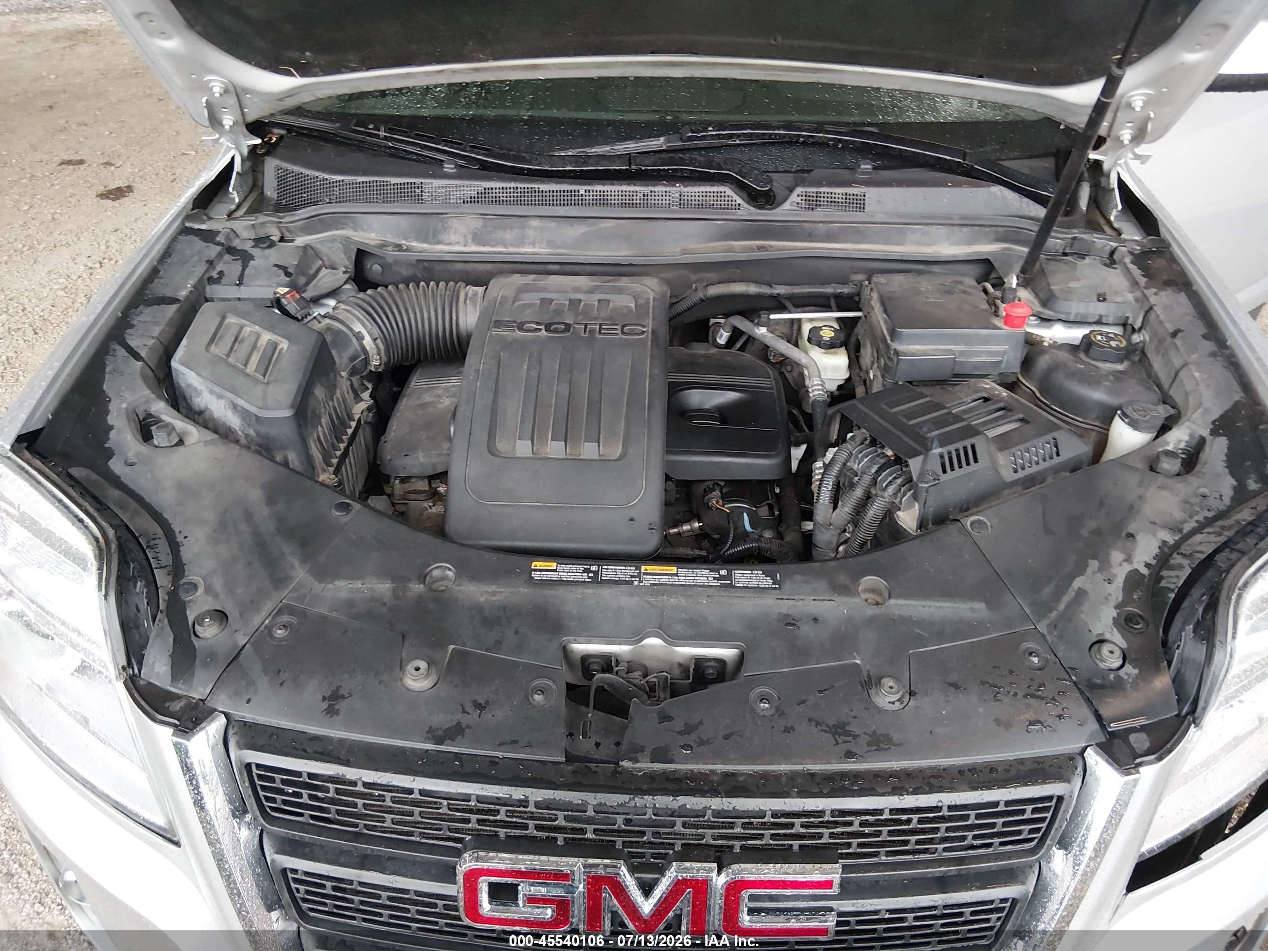 2015 Gmc Terrain Sle-1 Silver vin: 2GKALMEK1F6159966