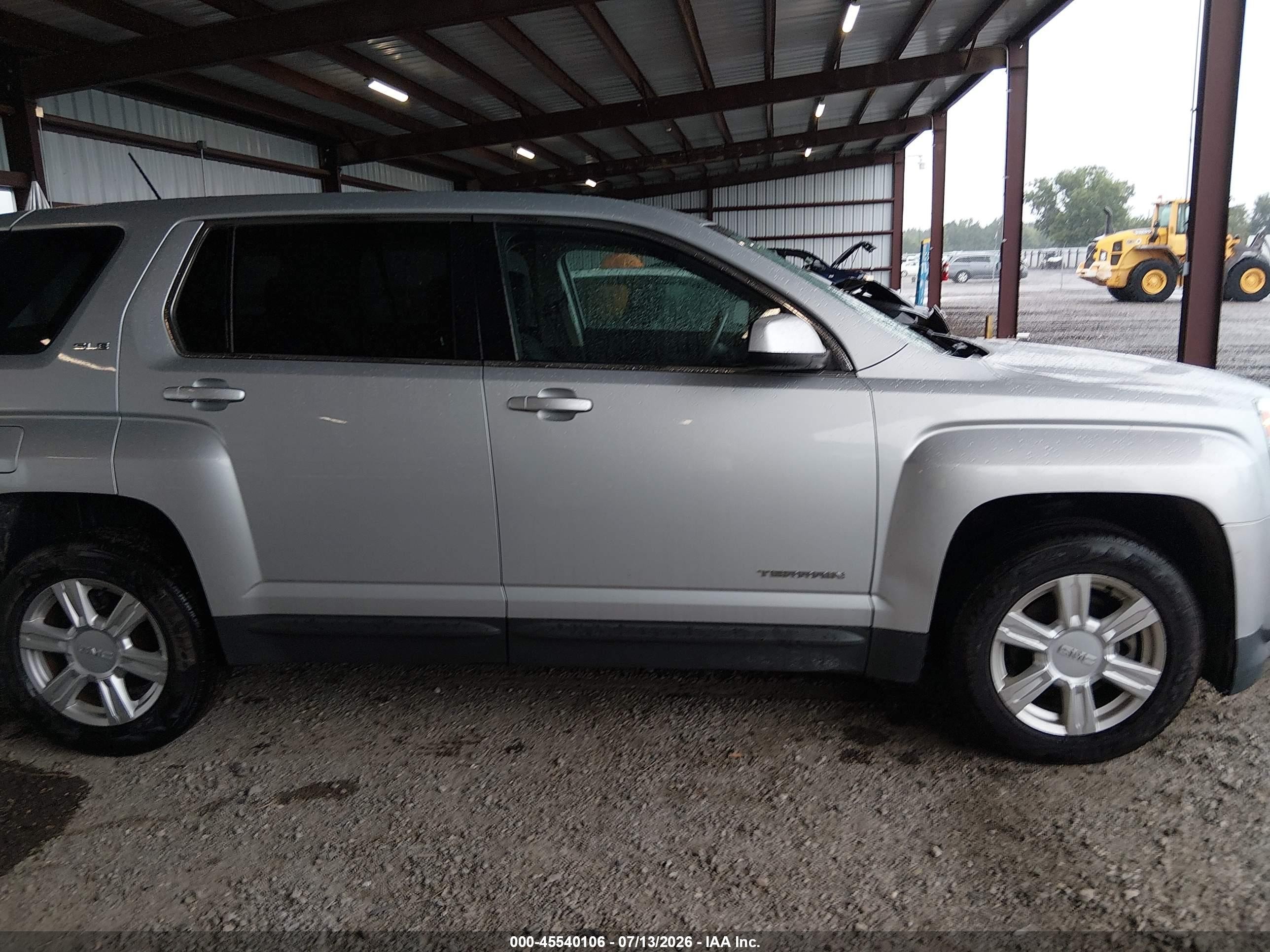 2015 Gmc Terrain Sle-1 Silver vin: 2GKALMEK1F6159966