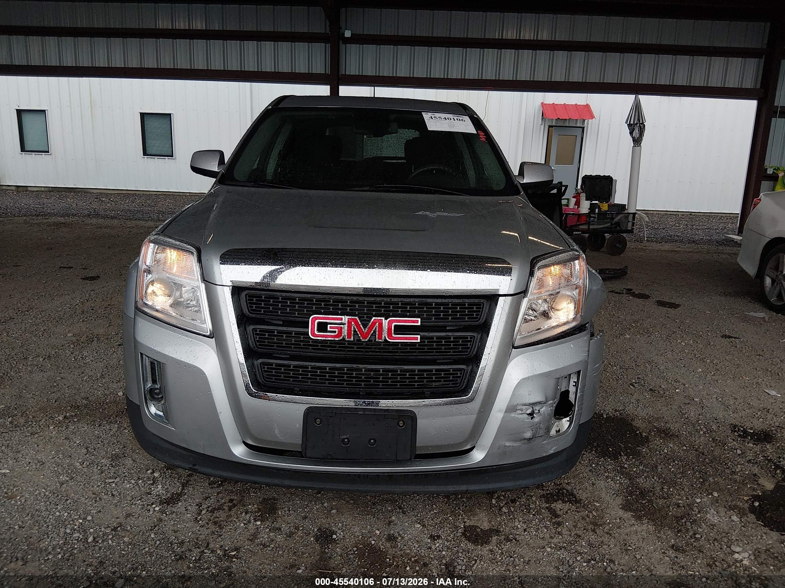 2015 Gmc Terrain Sle-1 Silver vin: 2GKALMEK1F6159966