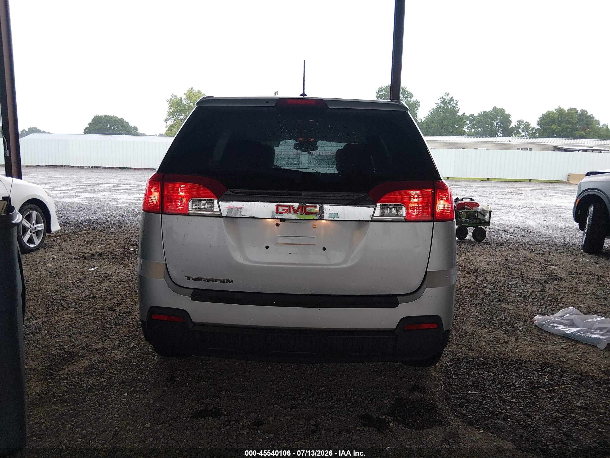 2015 Gmc Terrain Sle-1 Silver vin: 2GKALMEK1F6159966