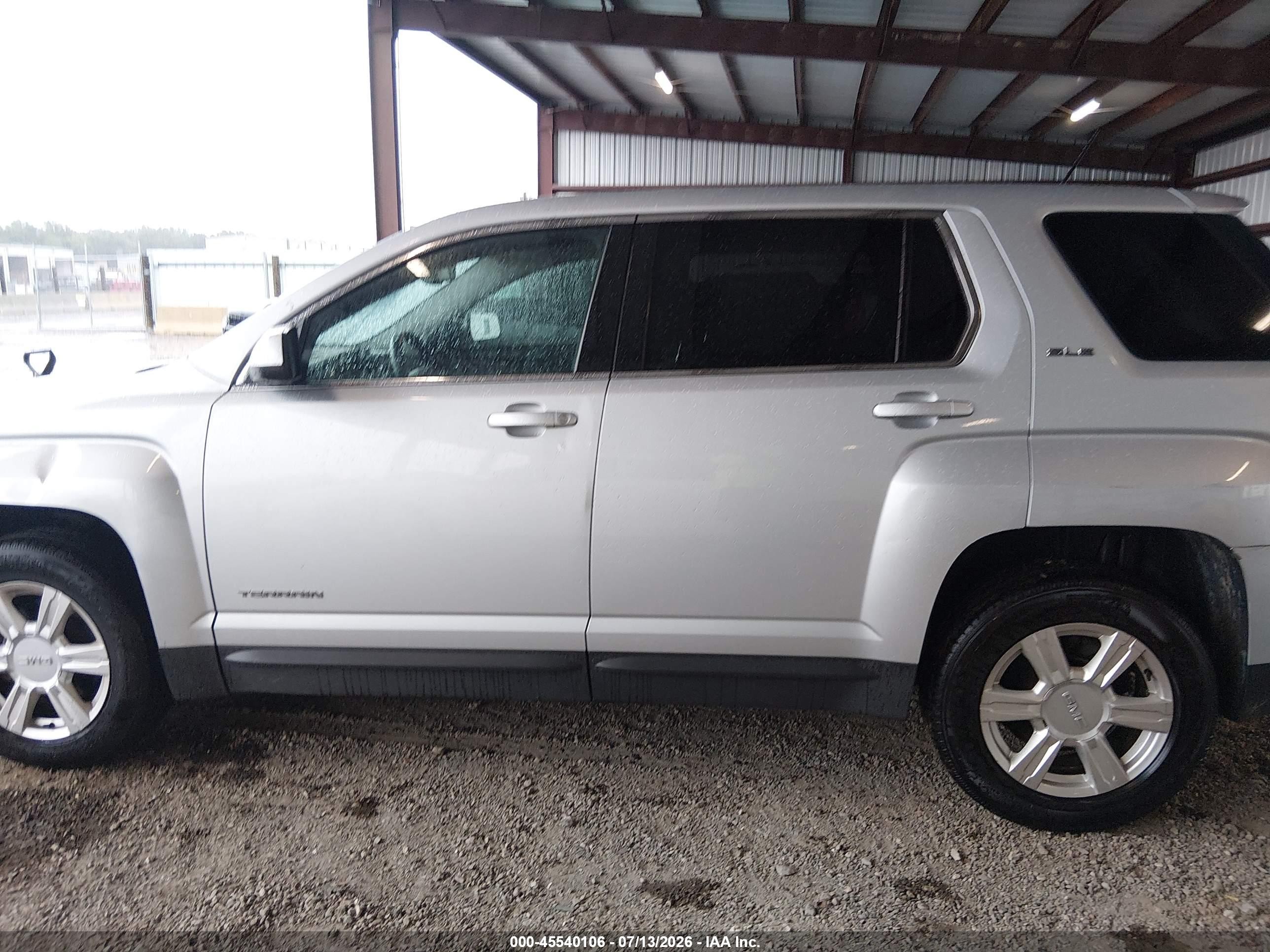 2015 Gmc Terrain Sle-1 Silver vin: 2GKALMEK1F6159966