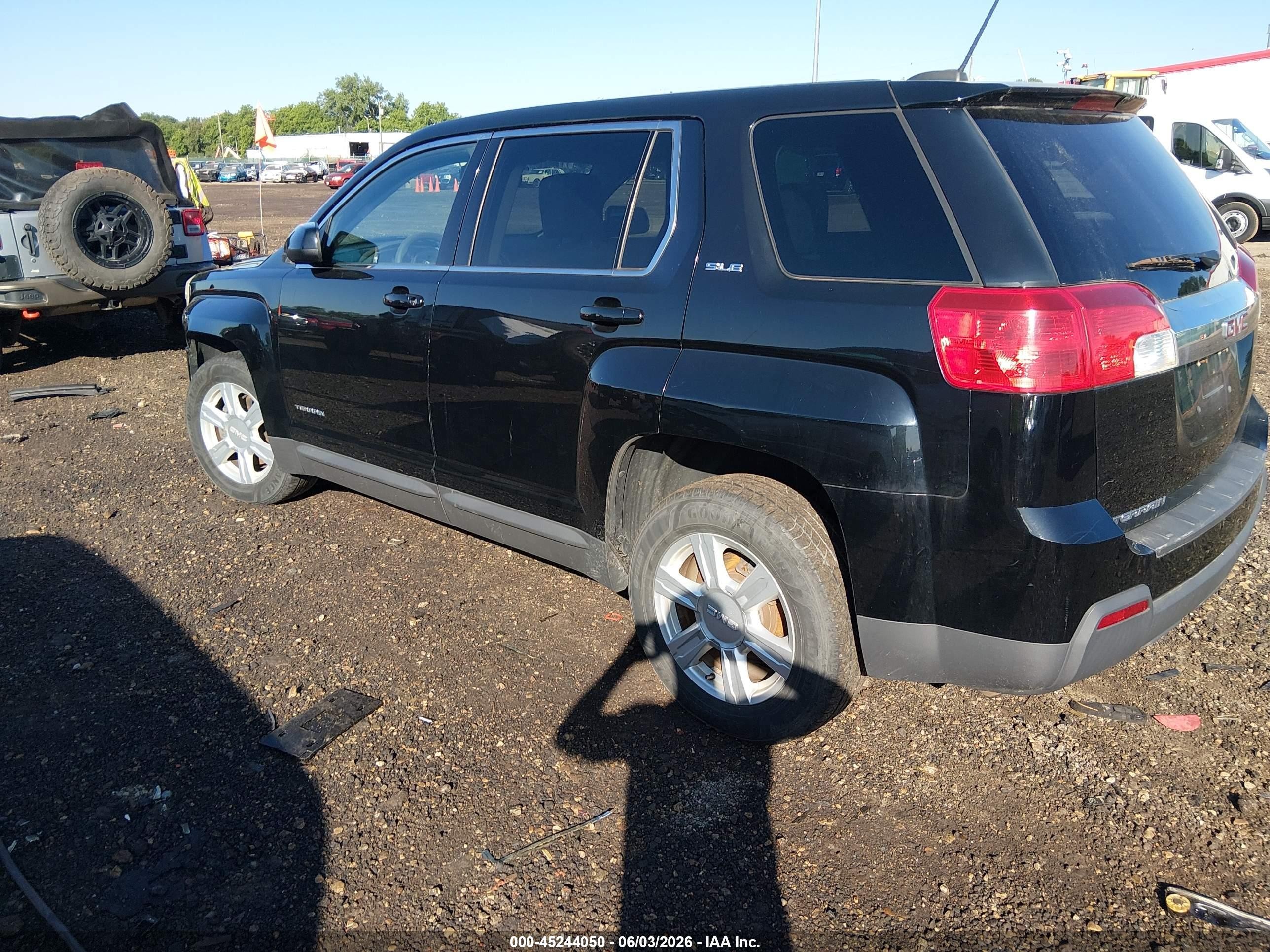 2015 Gmc Terrain Sle-1 Черный vin: 2GKALMEK1F6163838