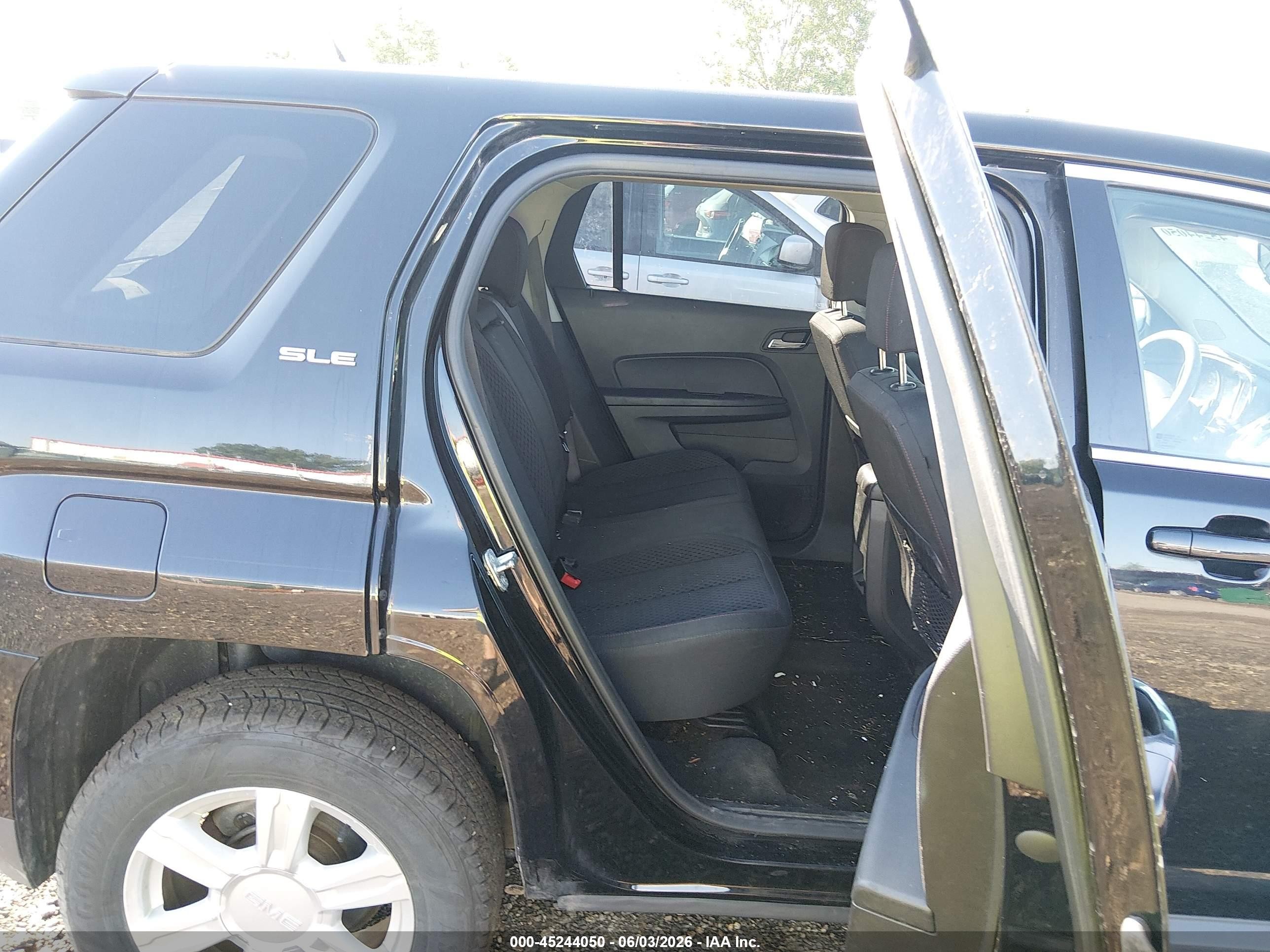 2015 Gmc Terrain Sle-1 Черный vin: 2GKALMEK1F6163838