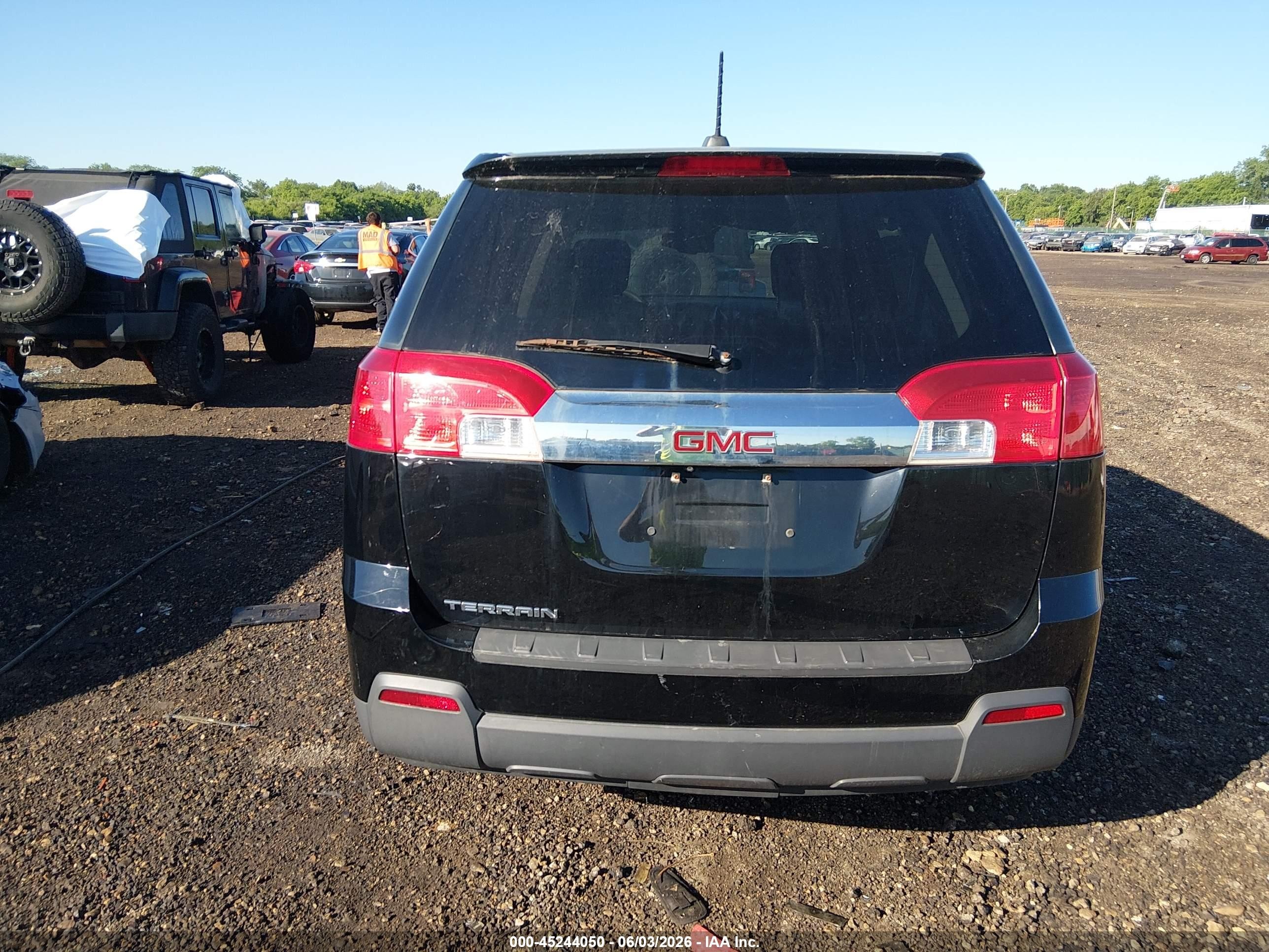 2015 Gmc Terrain Sle-1 Черный vin: 2GKALMEK1F6163838