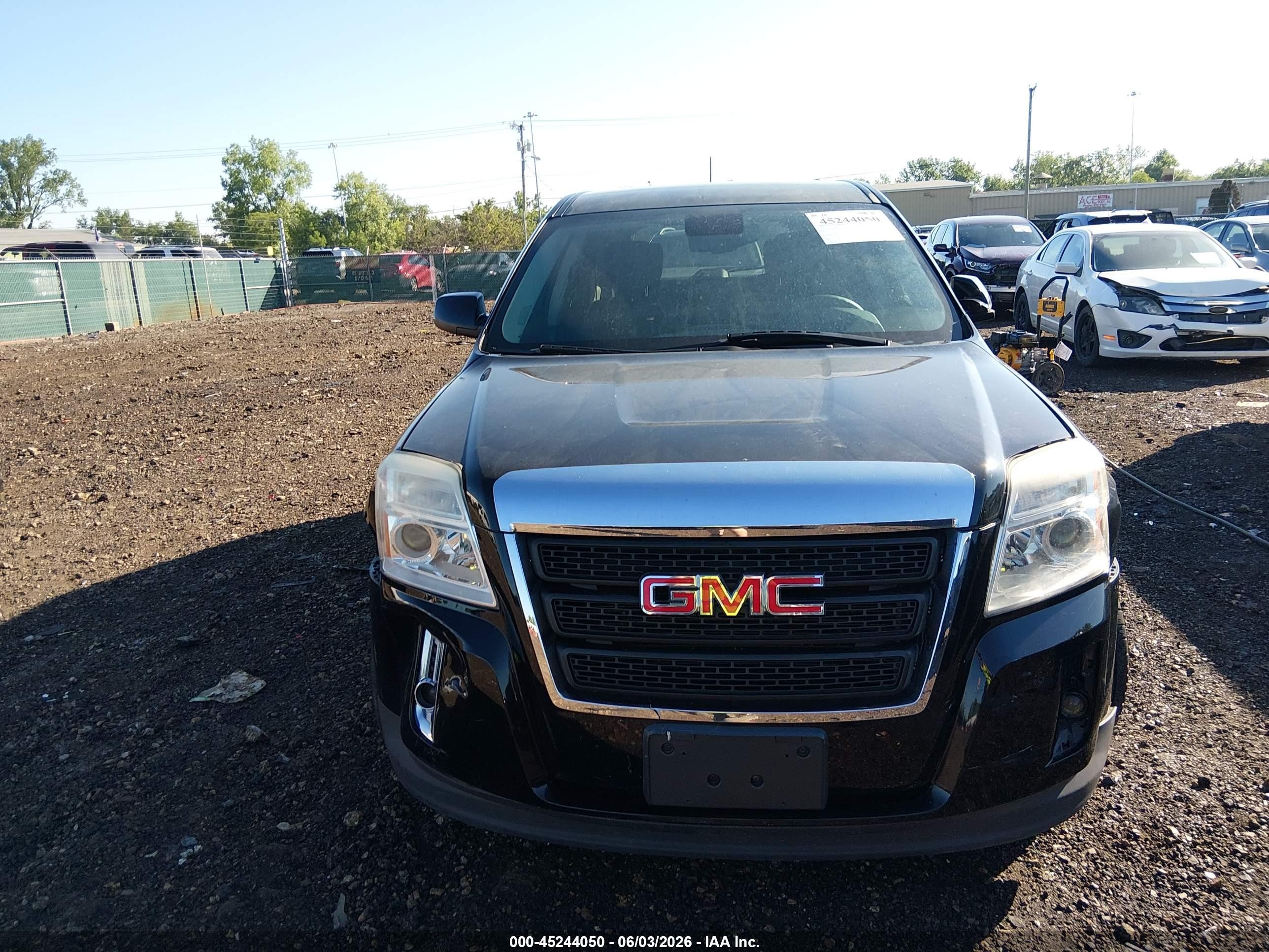 2015 Gmc Terrain Sle-1 Черный vin: 2GKALMEK1F6163838