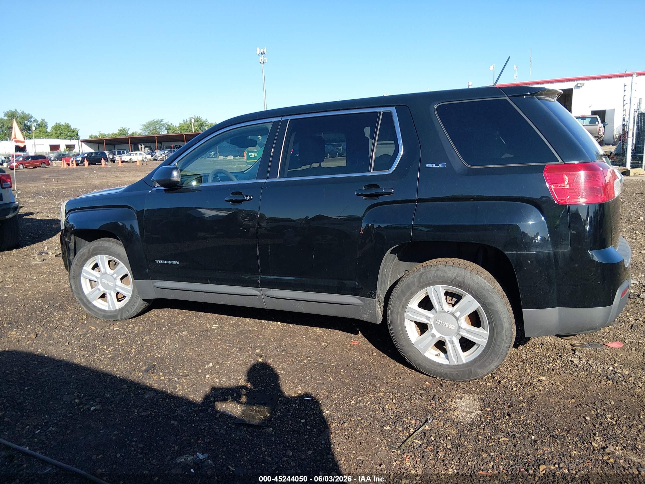 2015 Gmc Terrain Sle-1 Черный vin: 2GKALMEK1F6163838