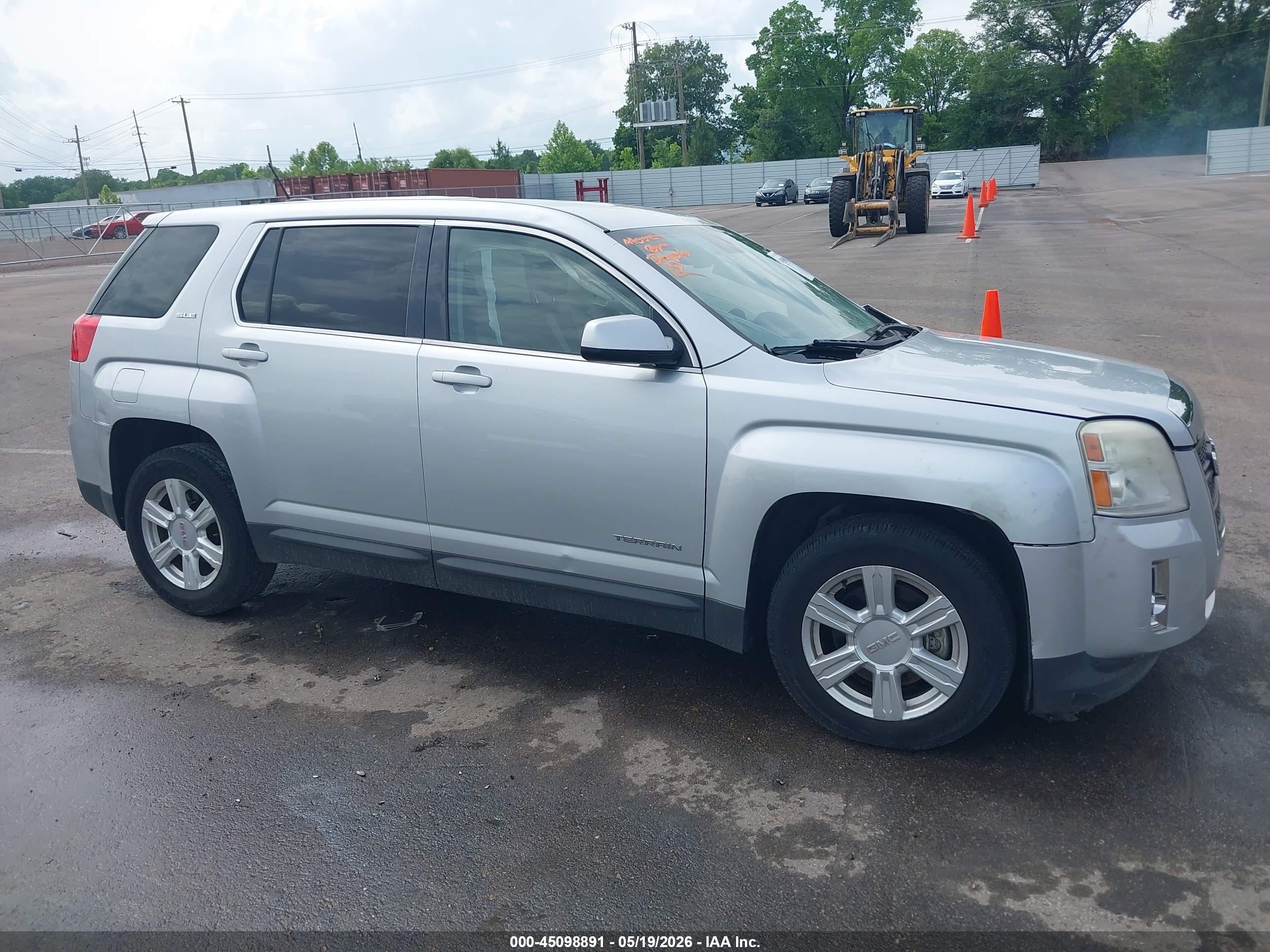 2015 Gmc Terrain Sle-1 Gray vin: 2GKALMEK1F6168246