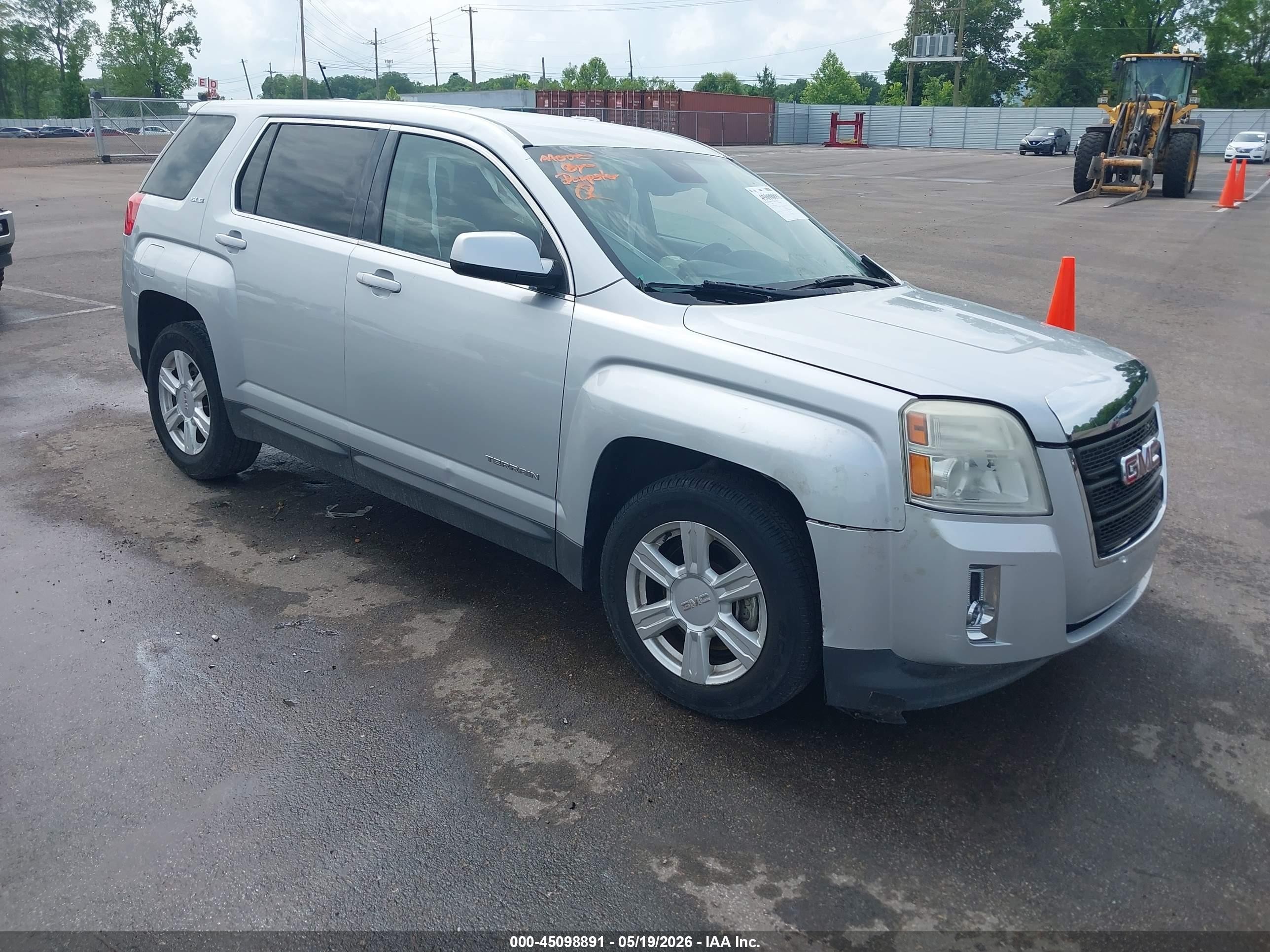 2015 Gmc Terrain Sle-1 Gray vin: 2GKALMEK1F6168246