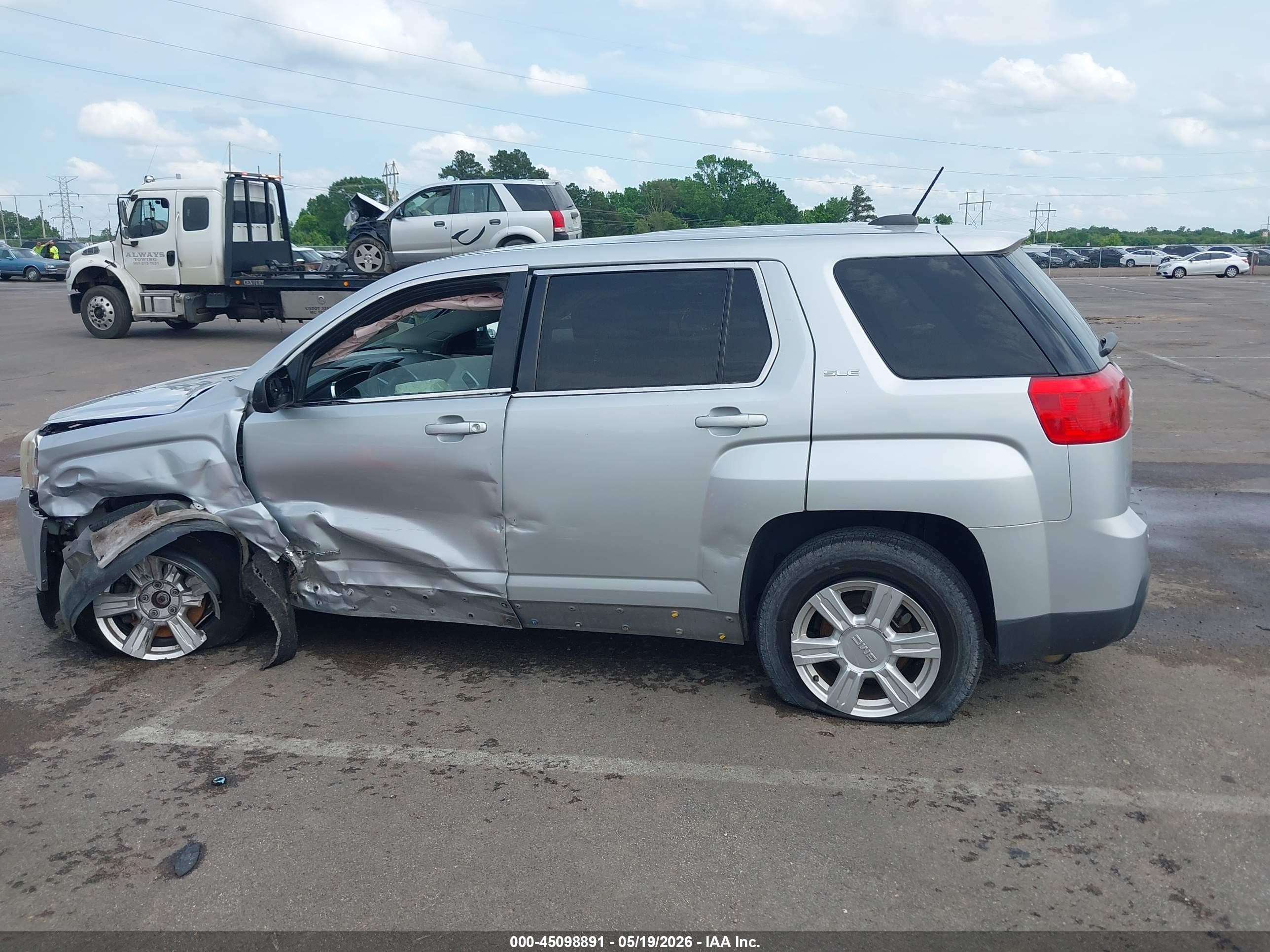 2015 Gmc Terrain Sle-1 Gray vin: 2GKALMEK1F6168246