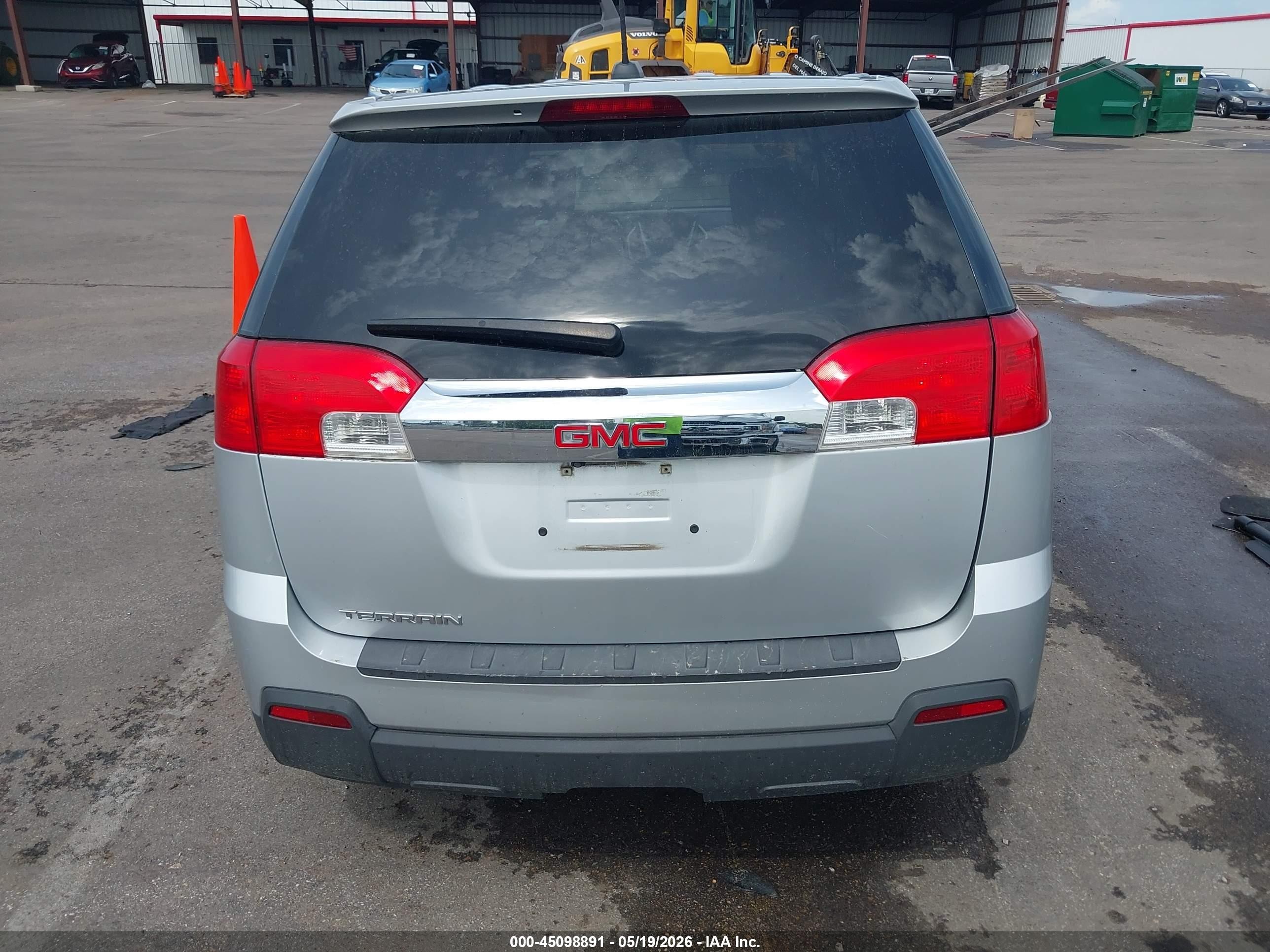 2015 Gmc Terrain Sle-1 Gray vin: 2GKALMEK1F6168246