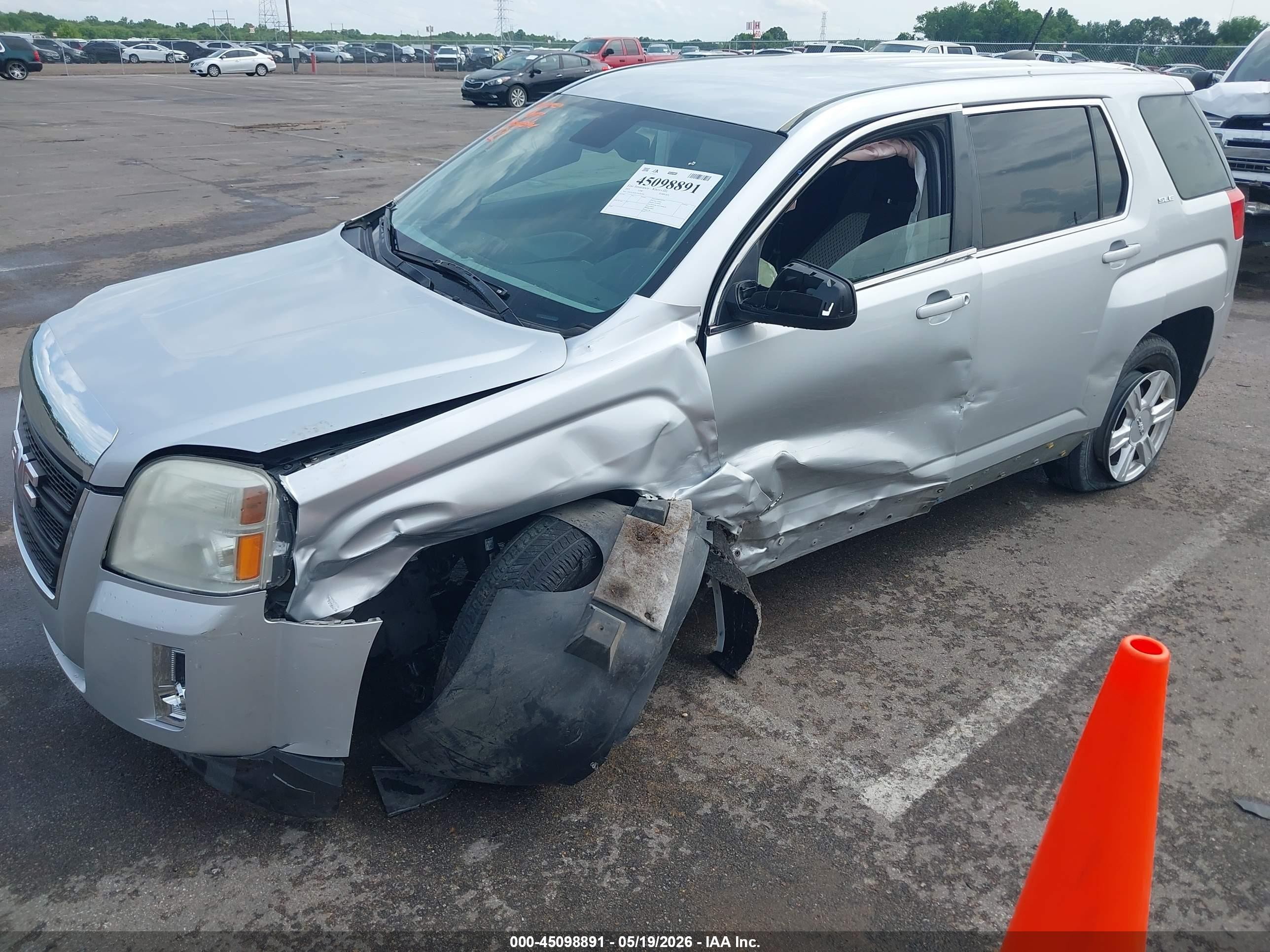 2015 Gmc Terrain Sle-1 Gray vin: 2GKALMEK1F6168246