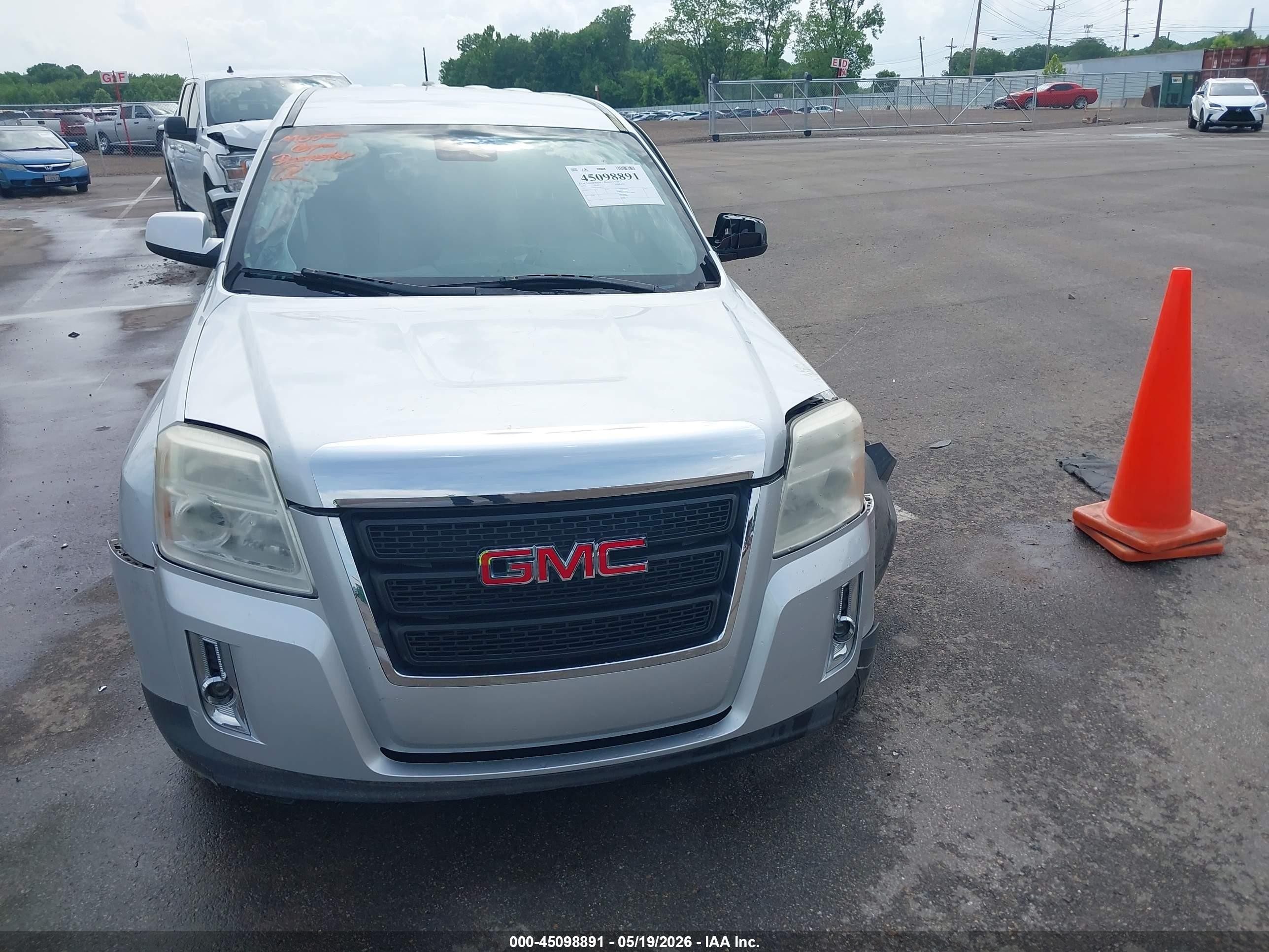 2015 Gmc Terrain Sle-1 Gray vin: 2GKALMEK1F6168246