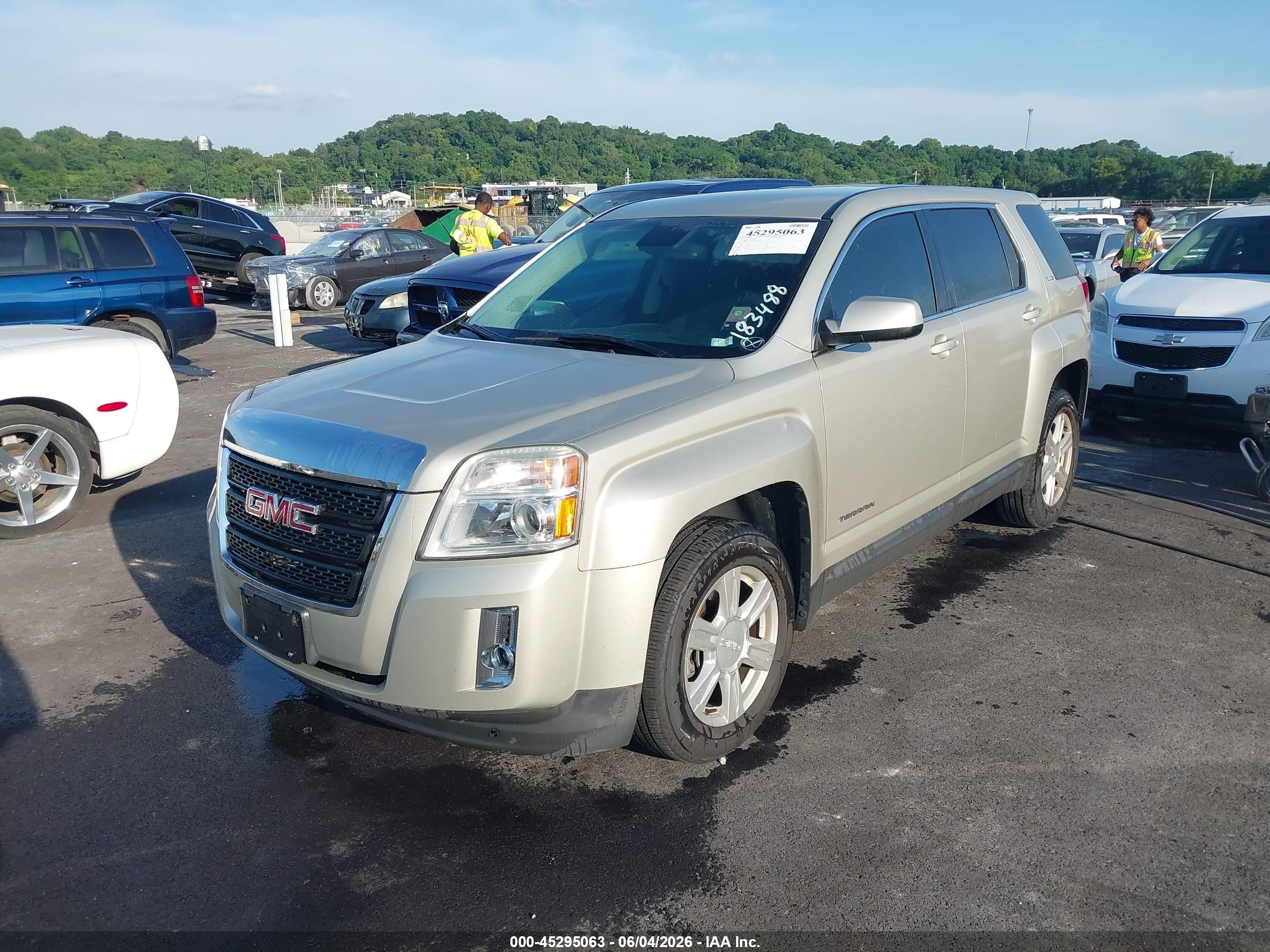 2015 Gmc Terrain Sle-1 Gold vin: 2GKALMEK1F6183488
