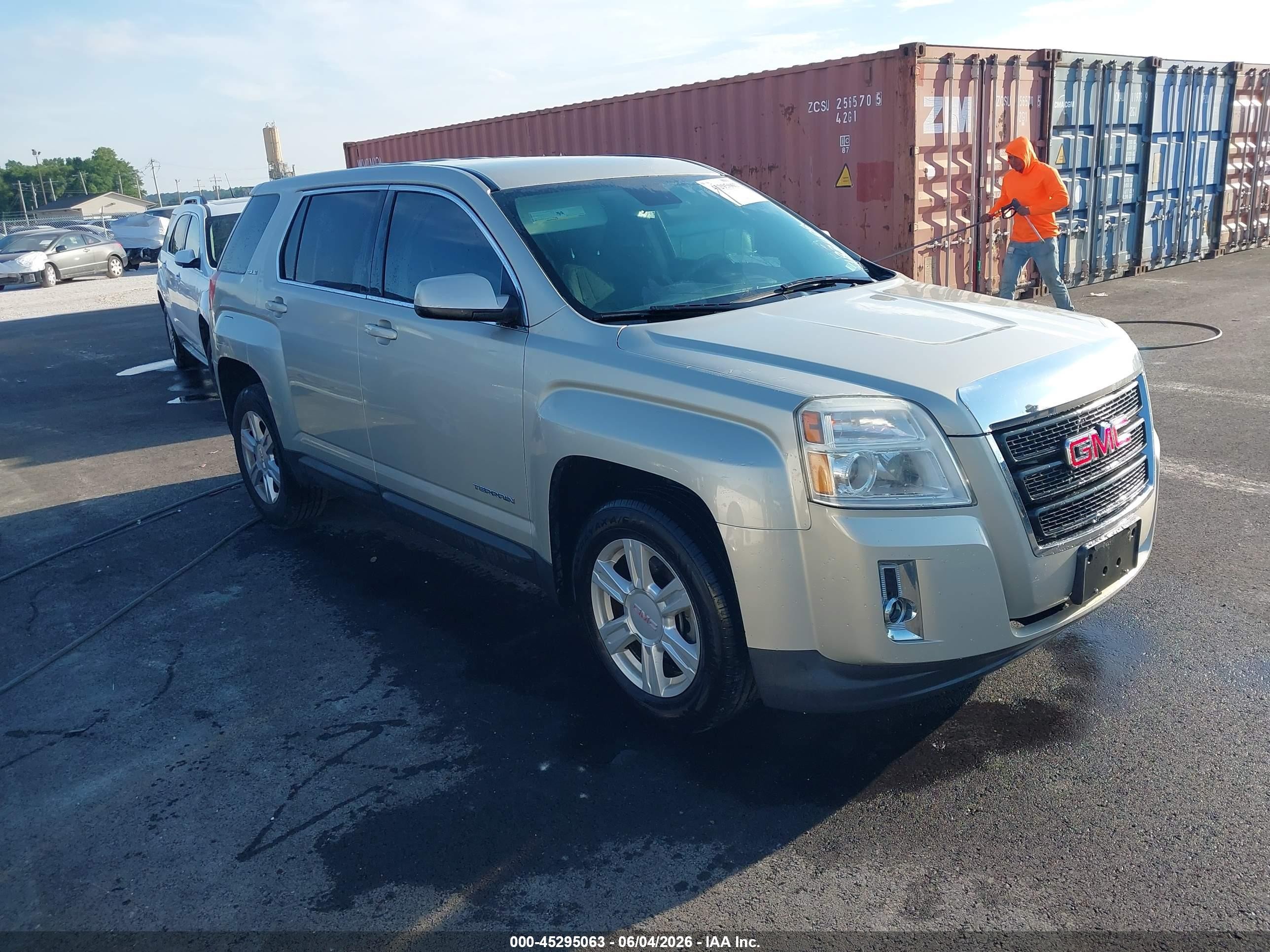 2015 Gmc Terrain Sle-1 Gold vin: 2GKALMEK1F6183488