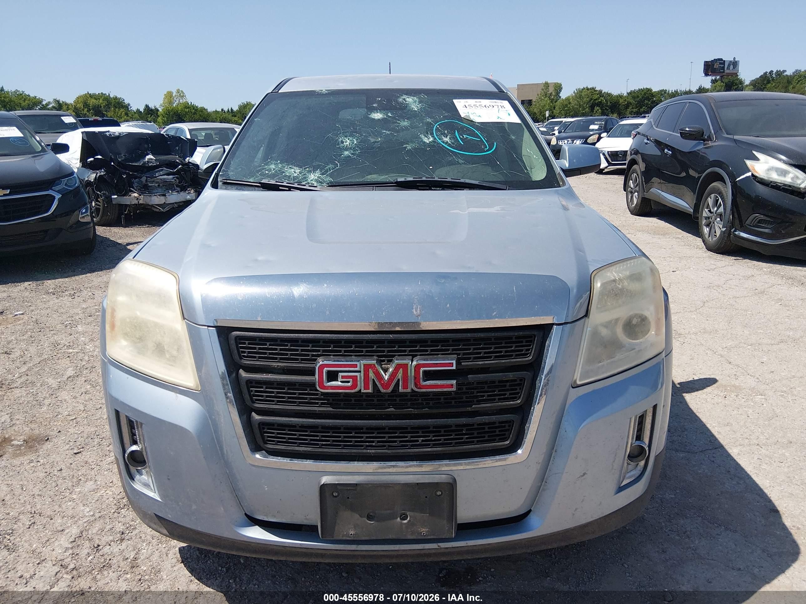 2015 Gmc Terrain Sle-1 Blue vin: 2GKALMEK1F6193695
