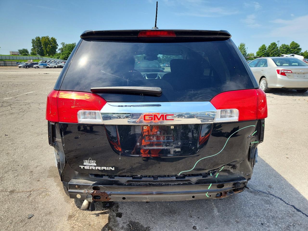 2015 Gmc Terrain Sle Black vin: 2GKALMEK1F6210155