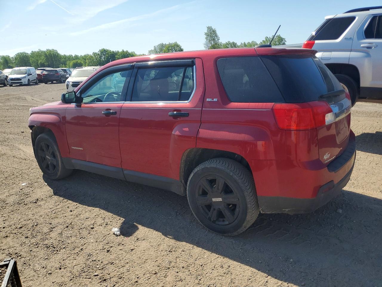 2015 Gmc Terrain Sle Red vin: 2GKALMEK1F6234150