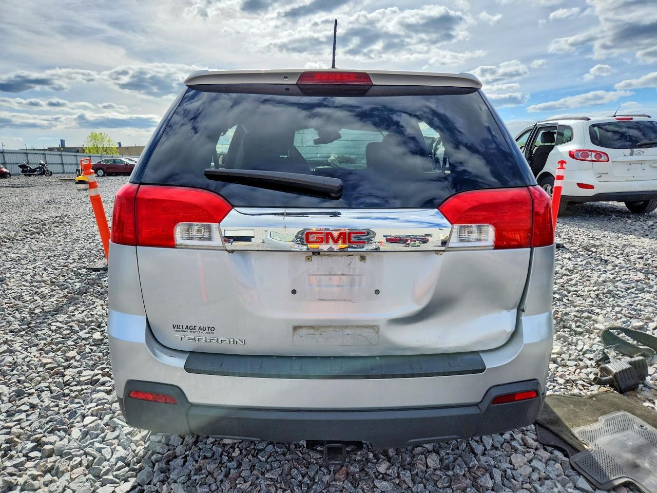 2015 Gmc Terrain Sle Silver vin: 2GKALMEK1F6262661