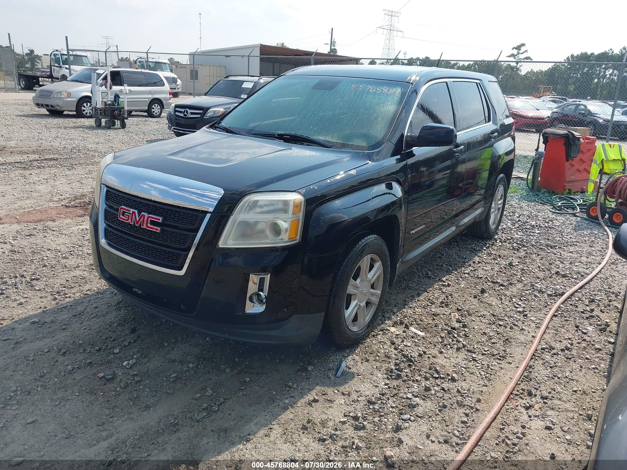2015 Gmc Terrain Sle-1 Black vin: 2GKALMEK1F6271067