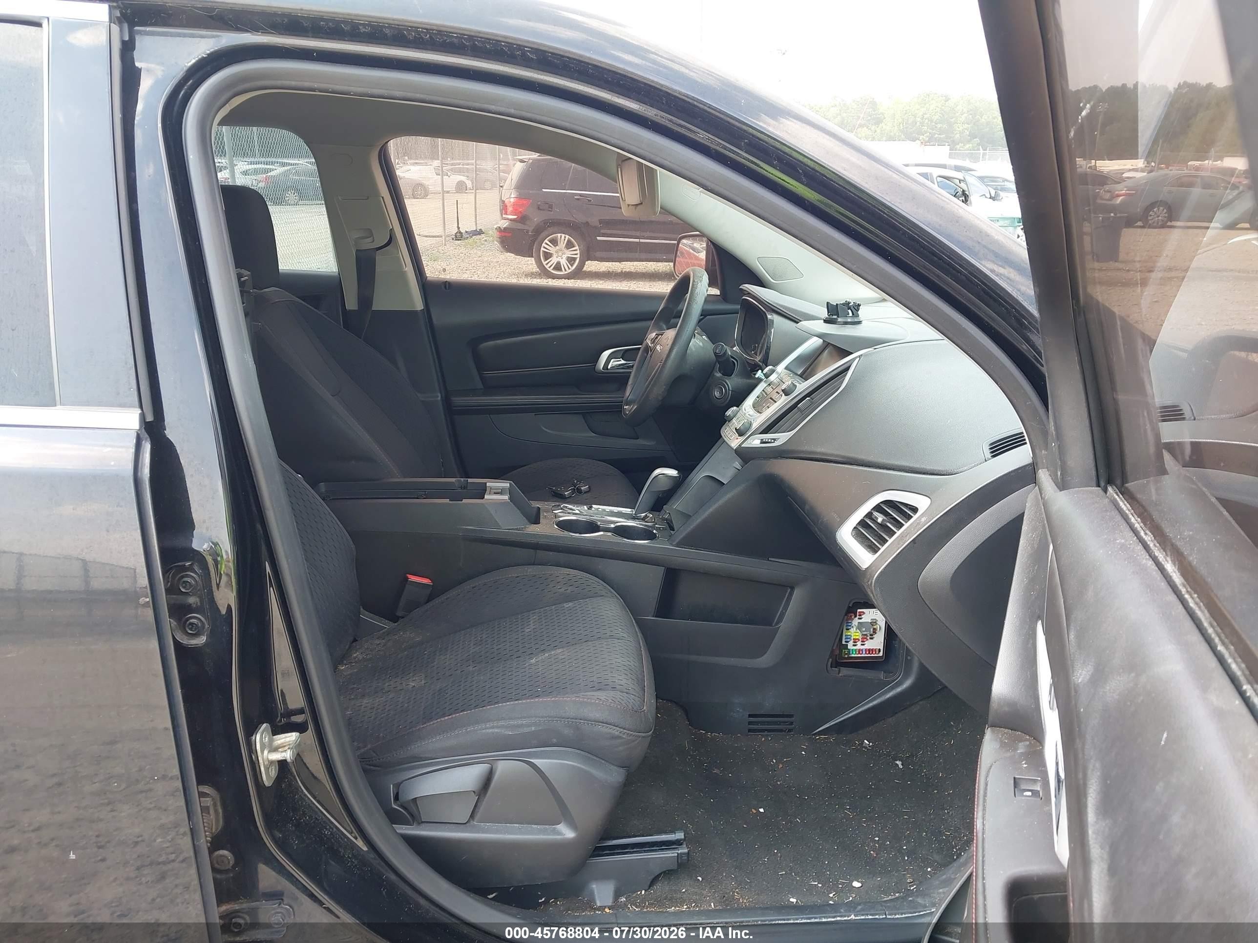 2015 Gmc Terrain Sle-1 Black vin: 2GKALMEK1F6271067