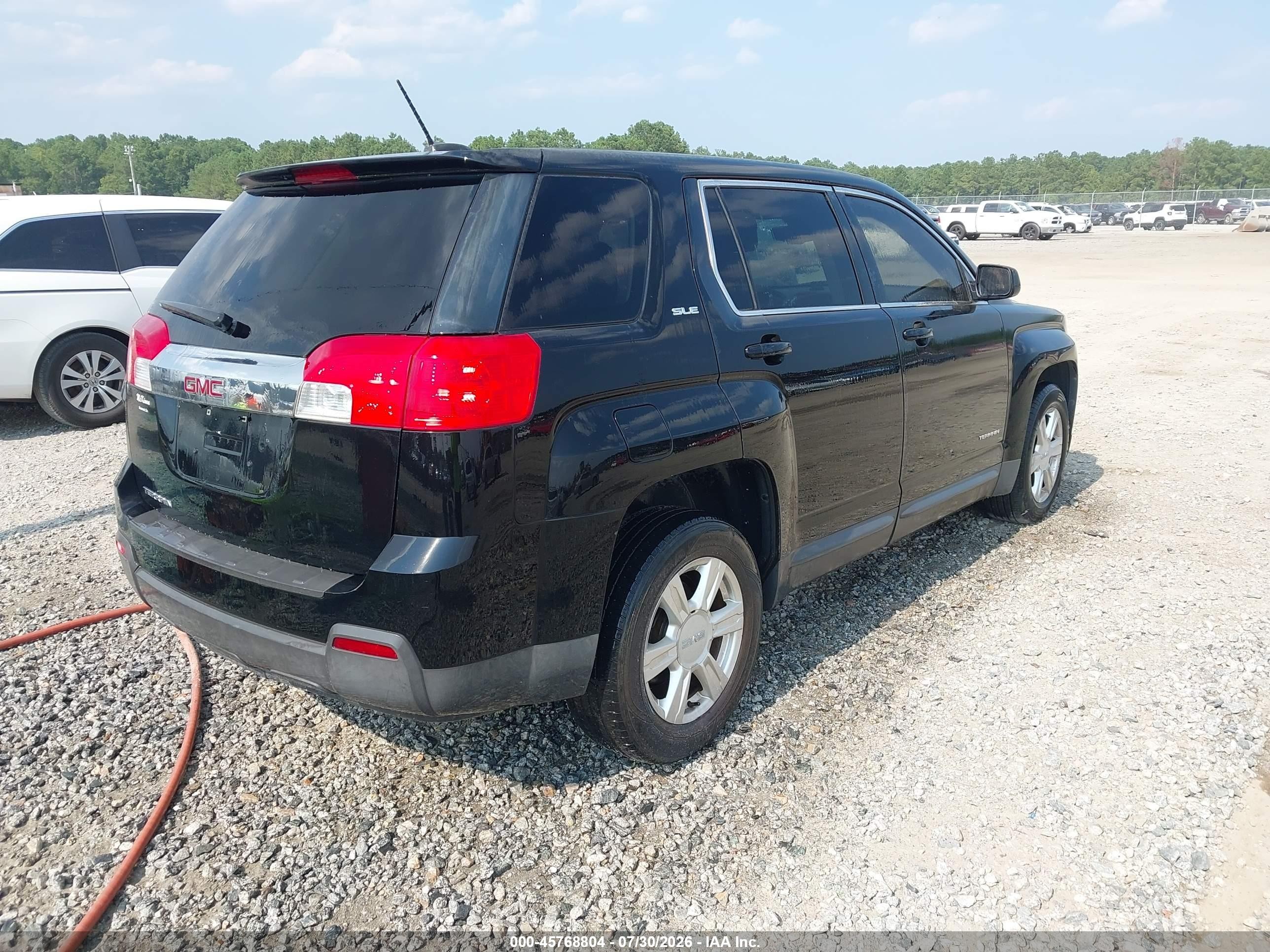 2015 Gmc Terrain Sle-1 Black vin: 2GKALMEK1F6271067