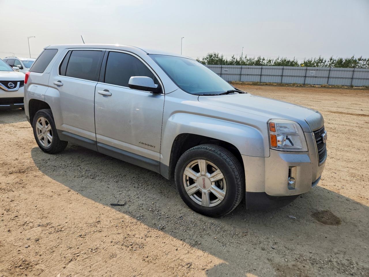 2015 Gmc Terrain Sle Silver vin: 2GKALMEK1F6314967