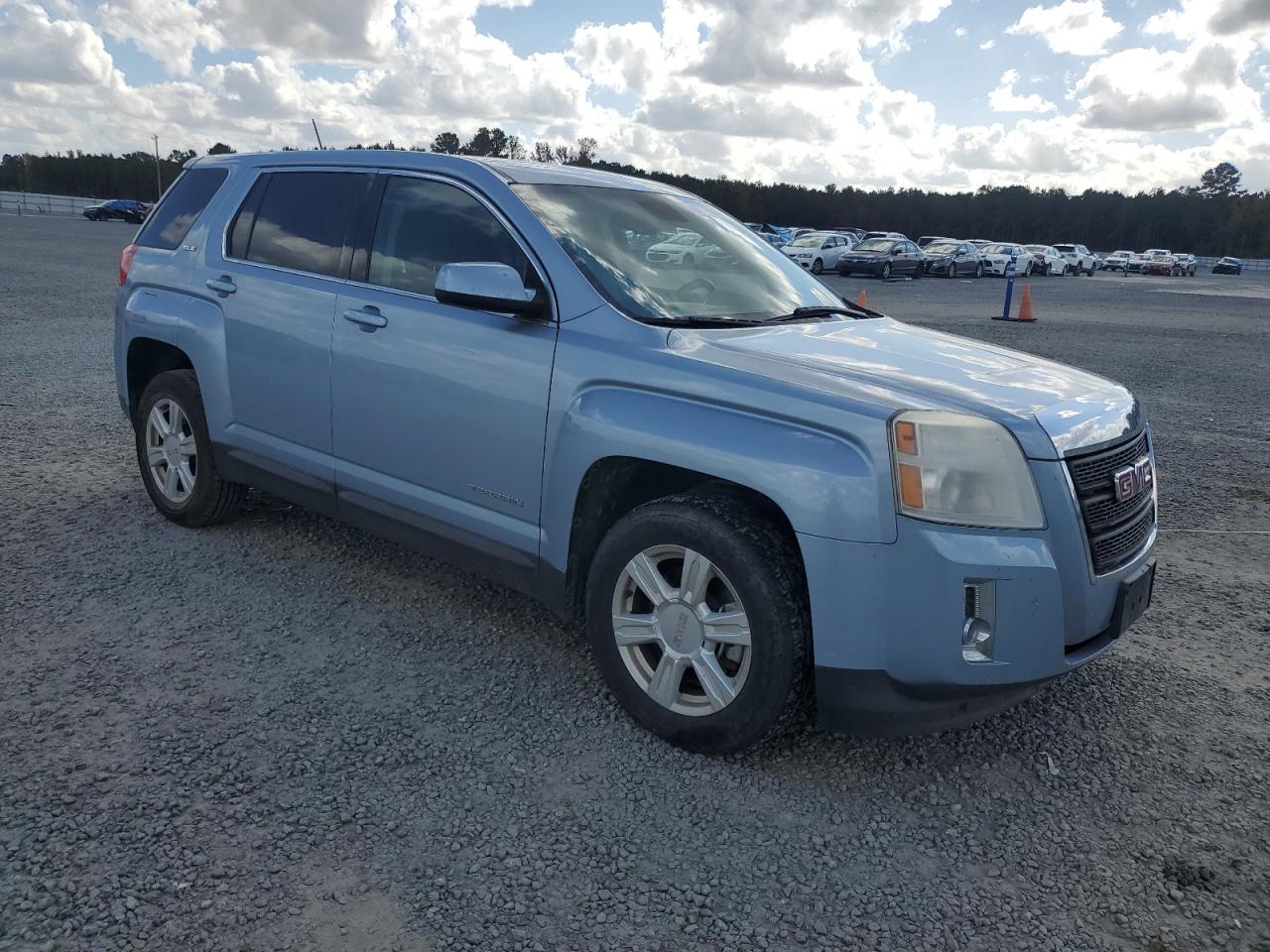 2015 Gmc Terrain Sle Blue vin: 2GKALMEK1F6355633