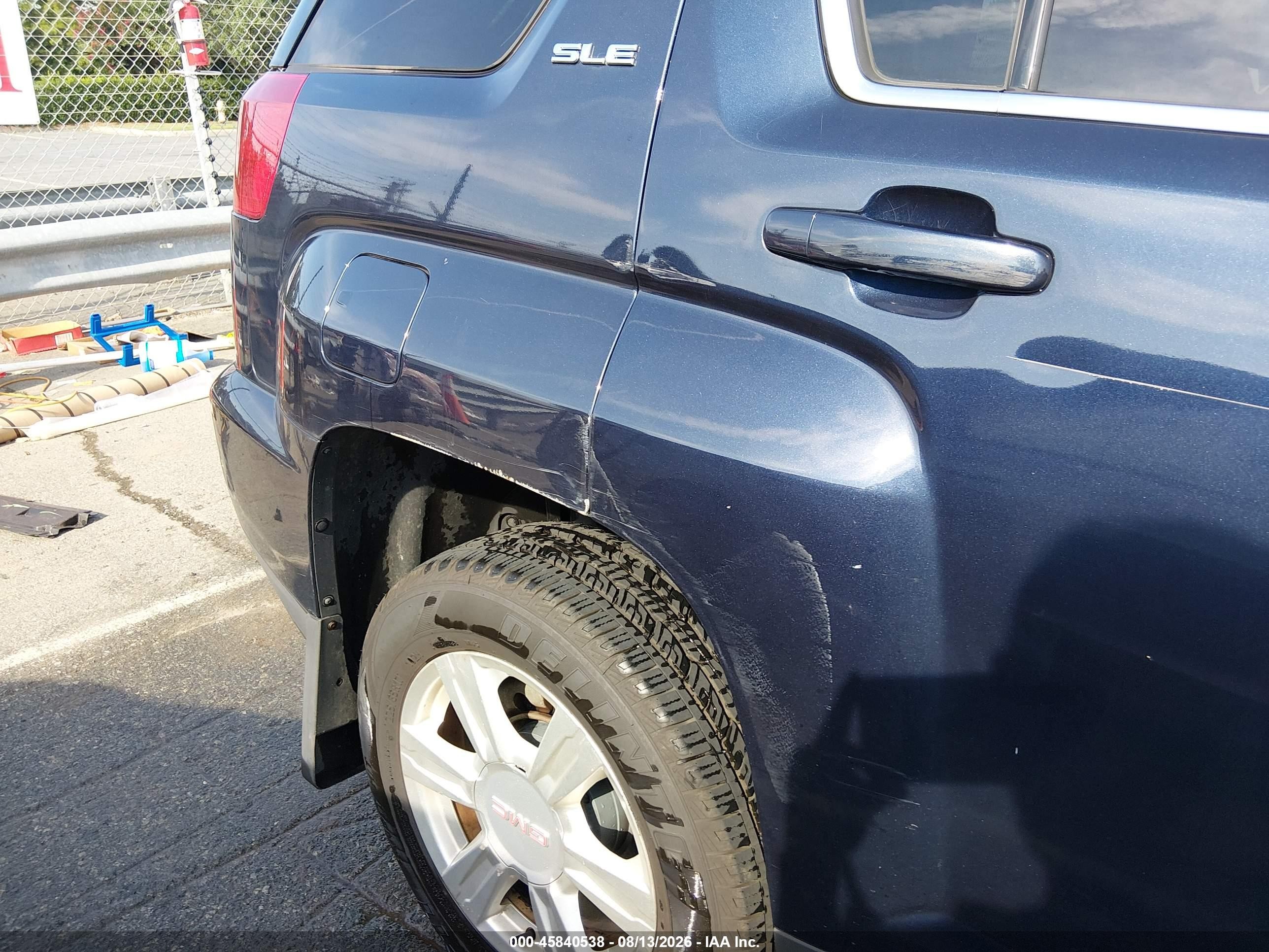 2016 Gmc Terrain Sle-1 Dark Blue vin: 2GKALMEK1G6146989