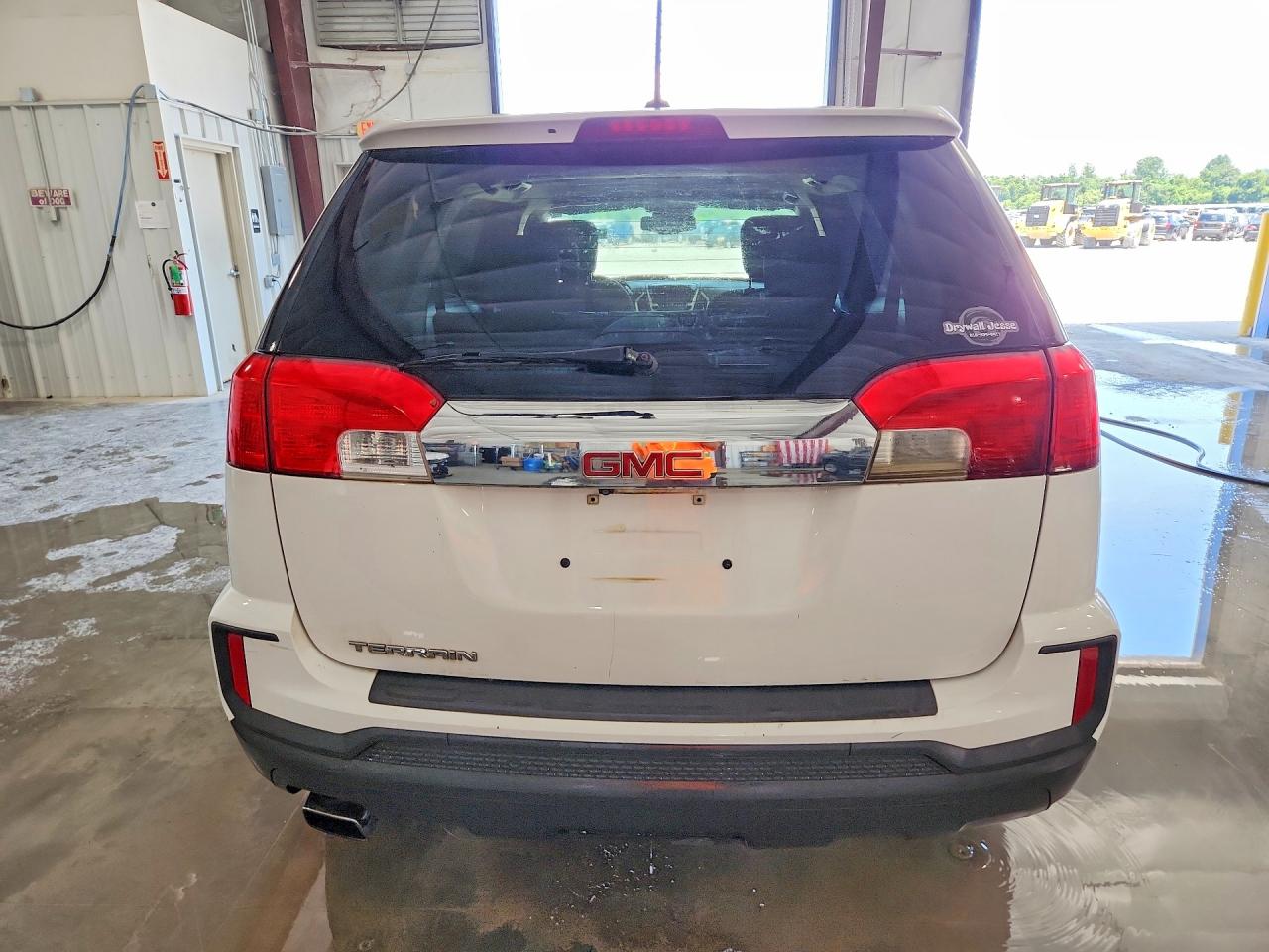 2017 Gmc Terrain Sle White vin: 2GKALMEK1H6316835