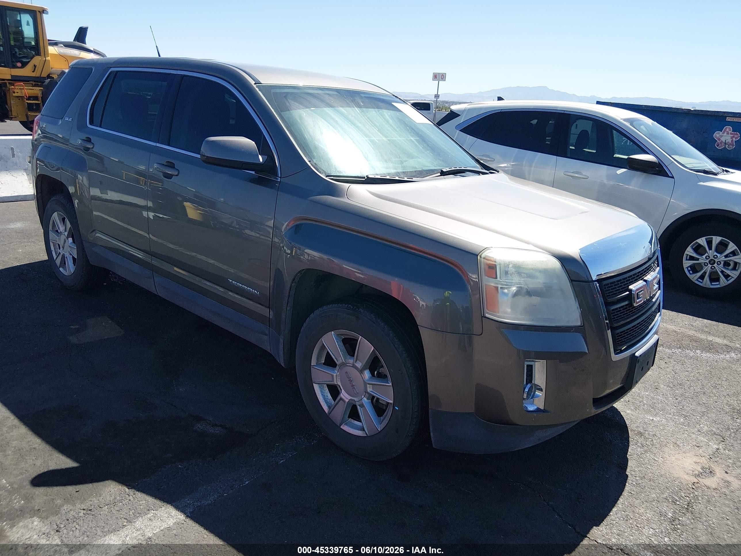 2012 Gmc Terrain Sle-1 Gray vin: 2GKALMEK2C6128172