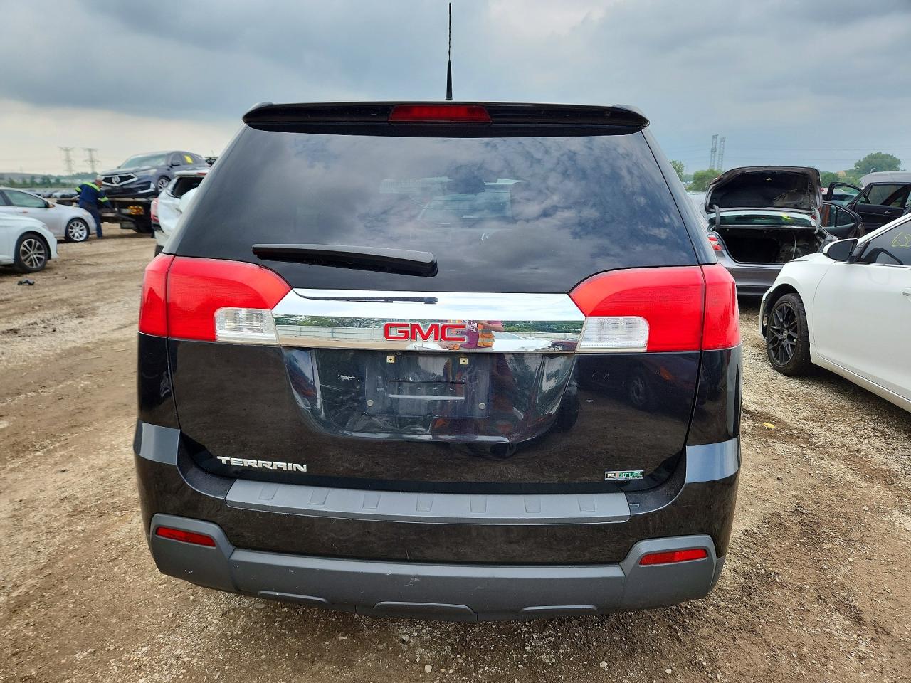 2012 Gmc Terrain Sle Black vin: 2GKALMEK2C6186881
