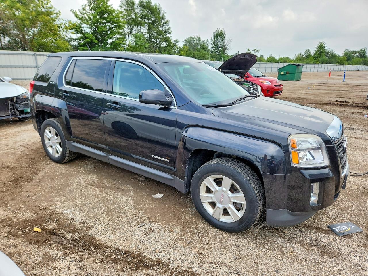 2012 Gmc Terrain Sle Black vin: 2GKALMEK2C6186881
