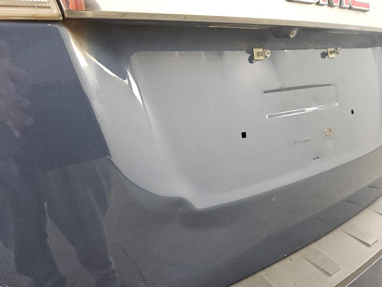 2012 Gmc Terrain Sle Blue vin: 2GKALMEK2C6196682 Damage: Lift Gate, Dent(S) W/ Paint Dmg, 6 To 7 Inches