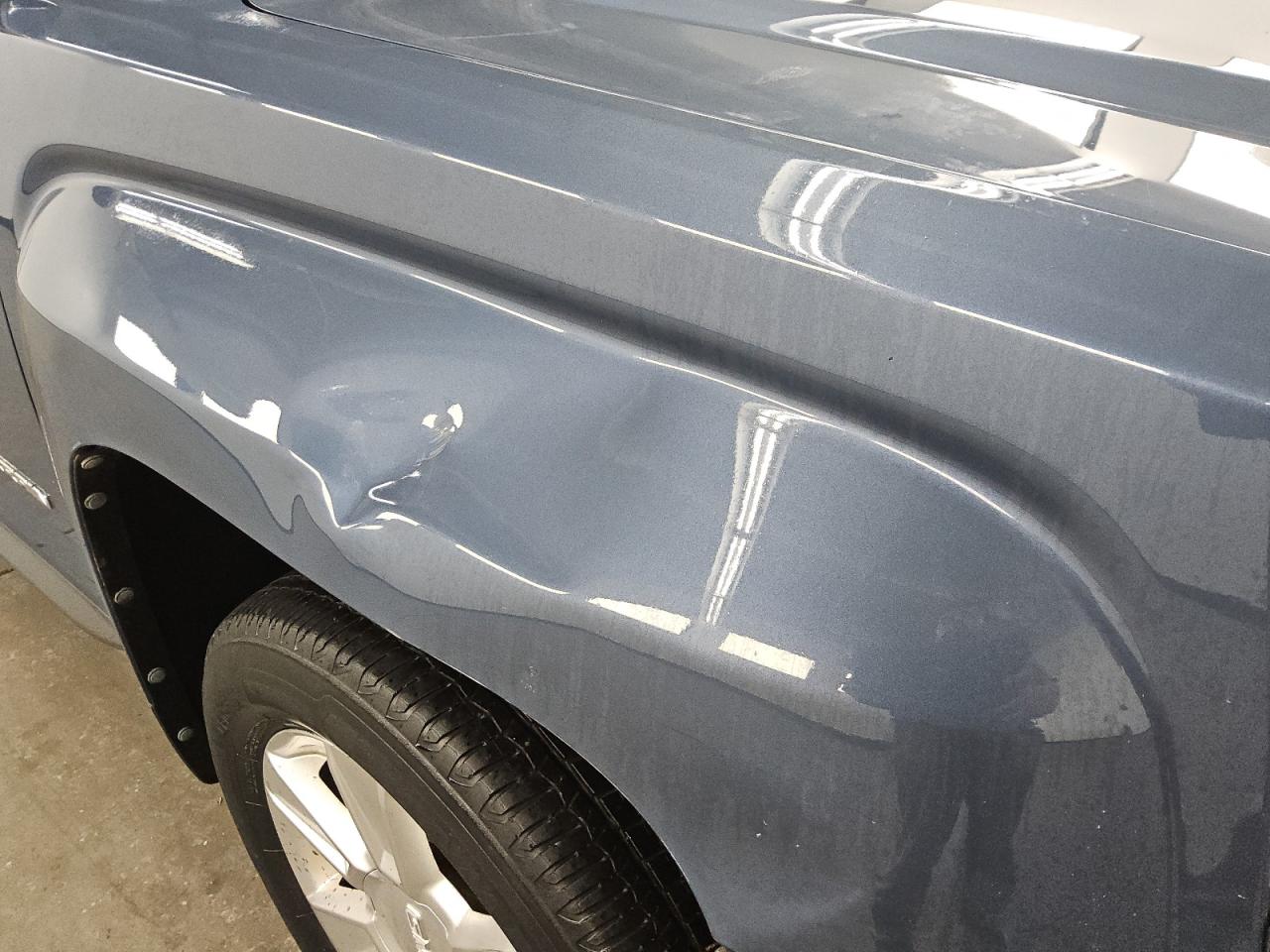 2012 Gmc Terrain Sle Blue vin: 2GKALMEK2C6196682 Damage: Right Front Fender, Dent(S) W/ Paint Dmg, > 12 Inches
