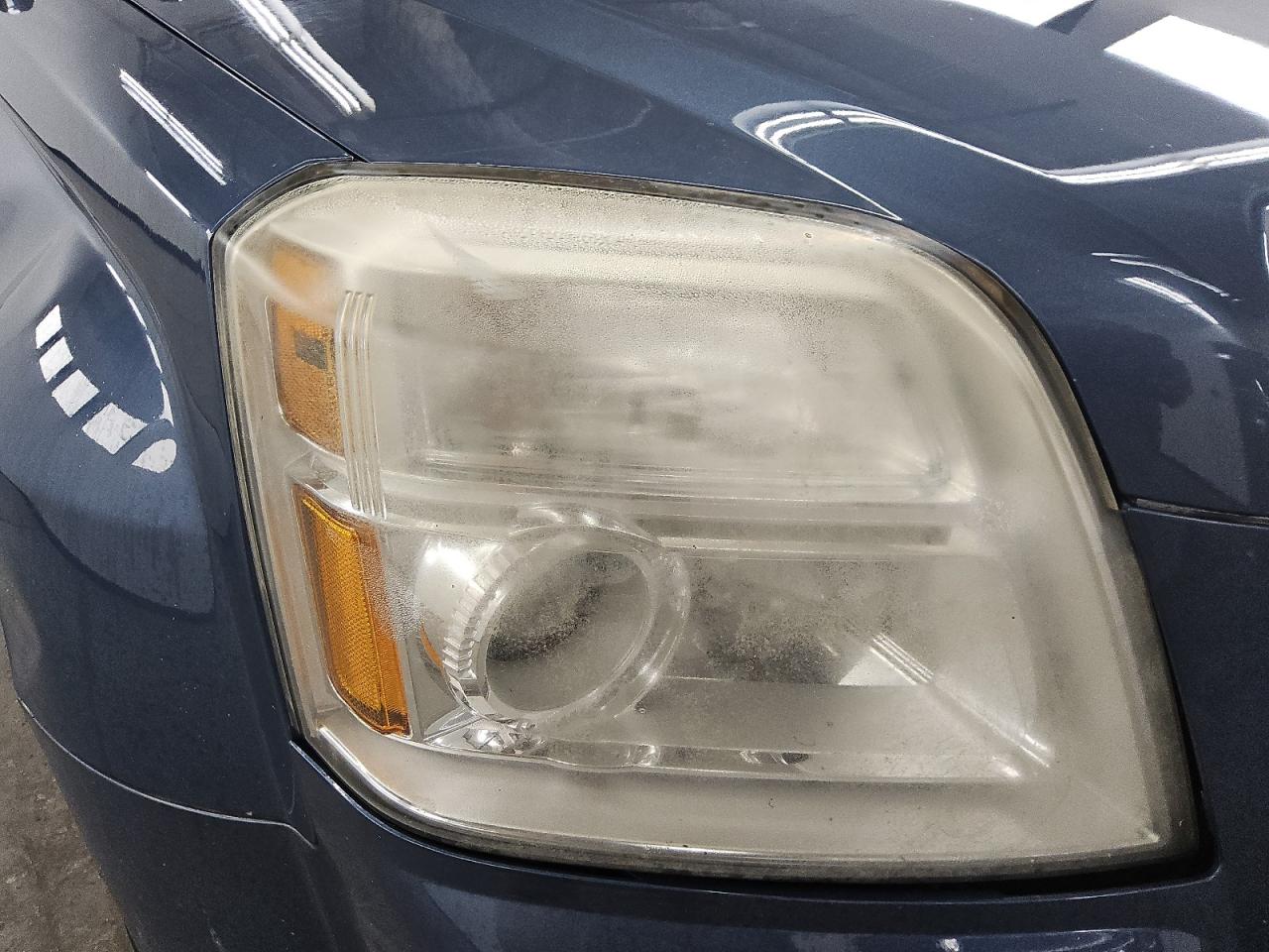 2012 Gmc Terrain Sle Blue vin: 2GKALMEK2C6196682 Damage: Right Head Lamp, Faded, Repair Required