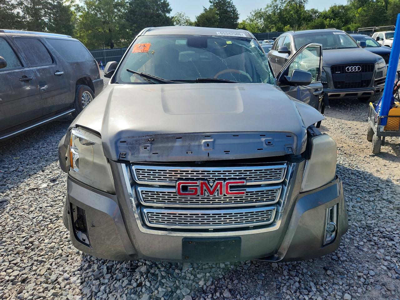 2012 Gmc Terrain Sle Серый vin: 2GKALMEK2C6221449