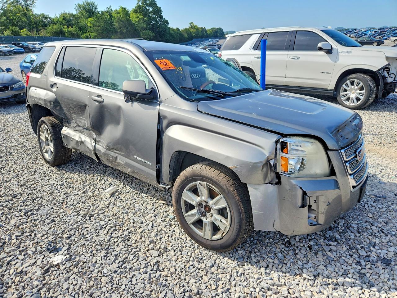 2012 Gmc Terrain Sle Серый vin: 2GKALMEK2C6221449