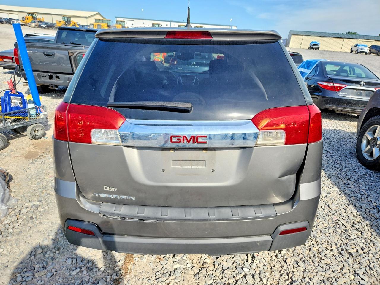 2012 Gmc Terrain Sle Серый vin: 2GKALMEK2C6221449