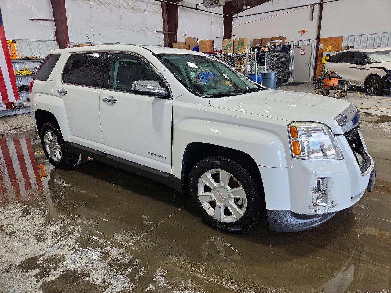 2012 Gmc Terrain Sle White vin: 2GKALMEK2C6235996