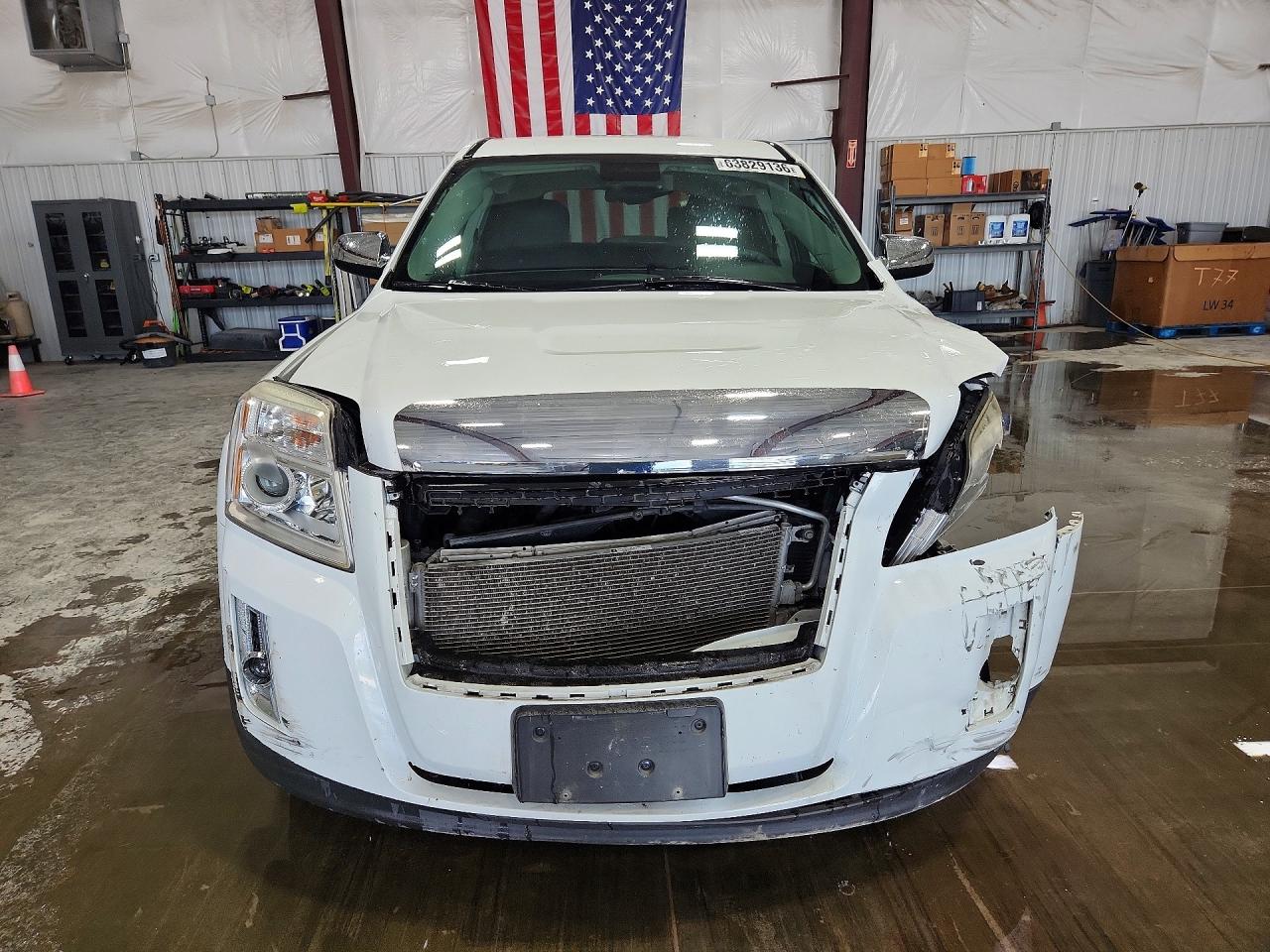 2012 Gmc Terrain Sle White vin: 2GKALMEK2C6235996