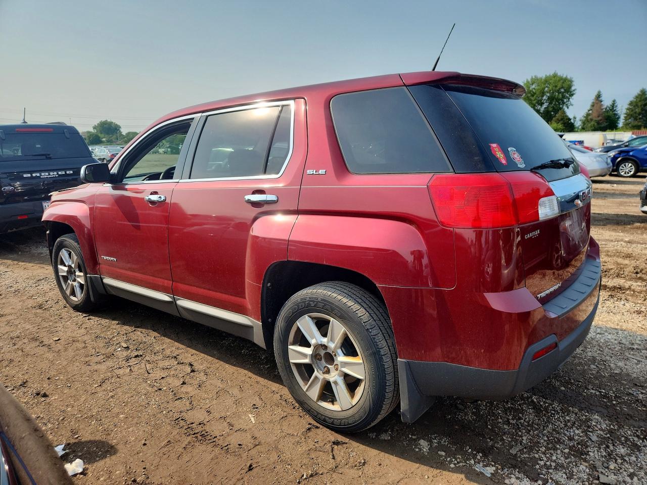 2012 Gmc Terrain Sle Burgundy vin: 2GKALMEK2C6259828