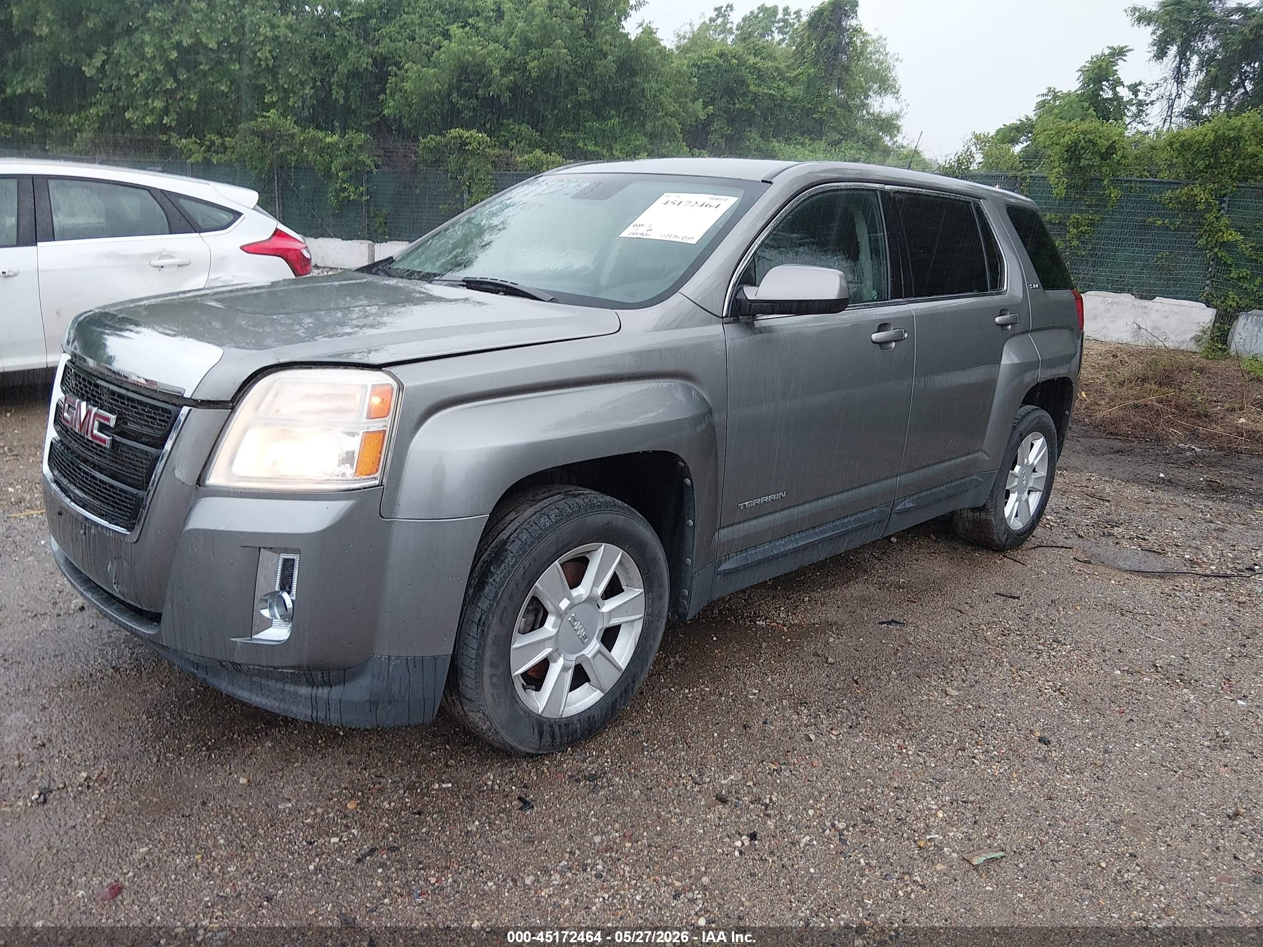 2012 Gmc Terrain Sle-1 Gray vin: 2GKALMEK2C6290058
