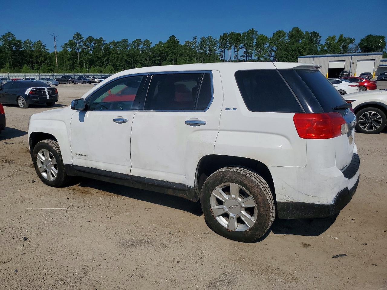 2012 Gmc Terrain Sle White vin: 2GKALMEK2C6314990