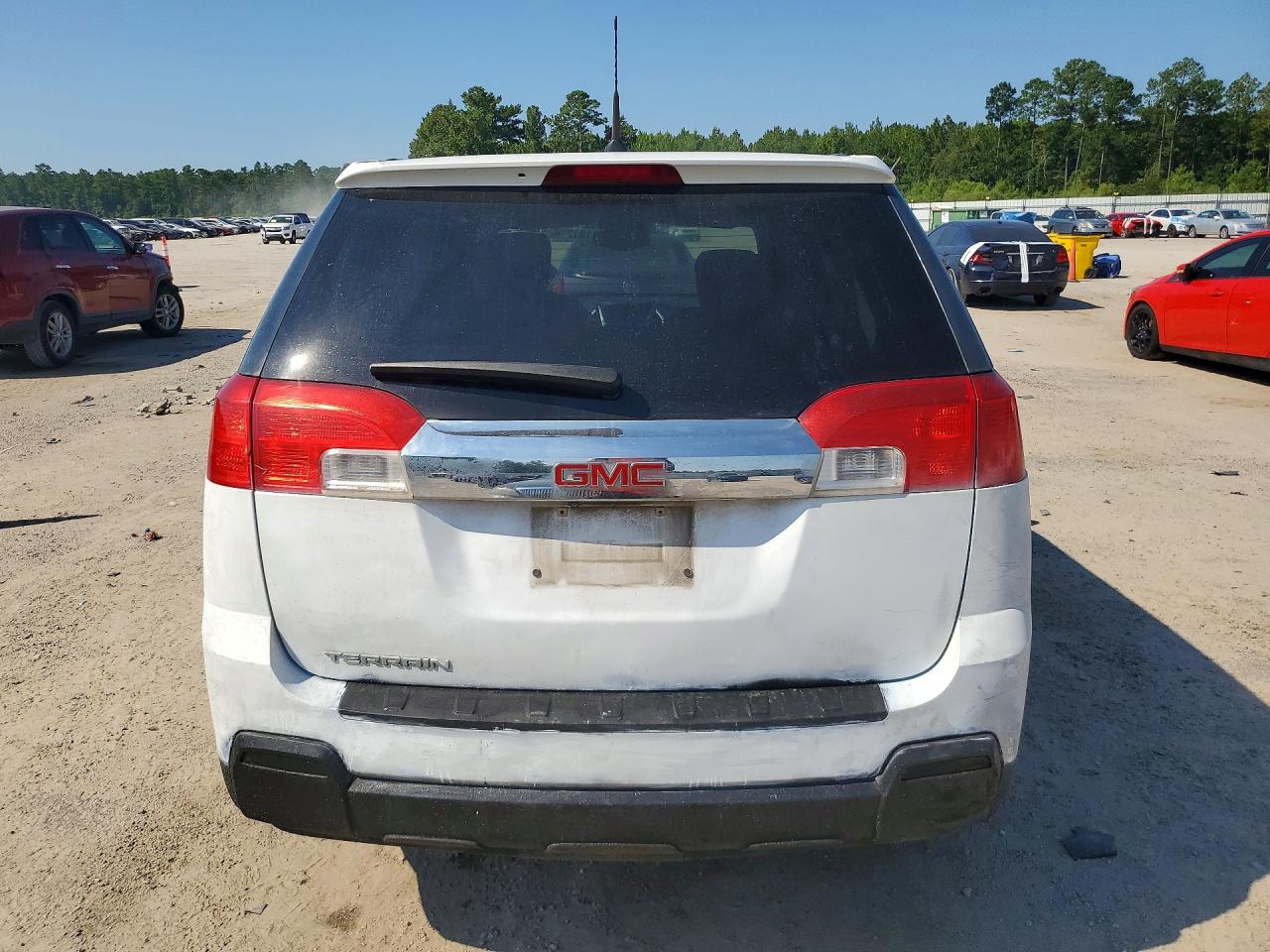 2012 Gmc Terrain Sle White vin: 2GKALMEK2C6314990