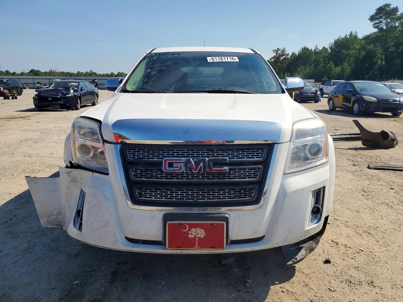 2012 Gmc Terrain Sle White vin: 2GKALMEK2C6314990