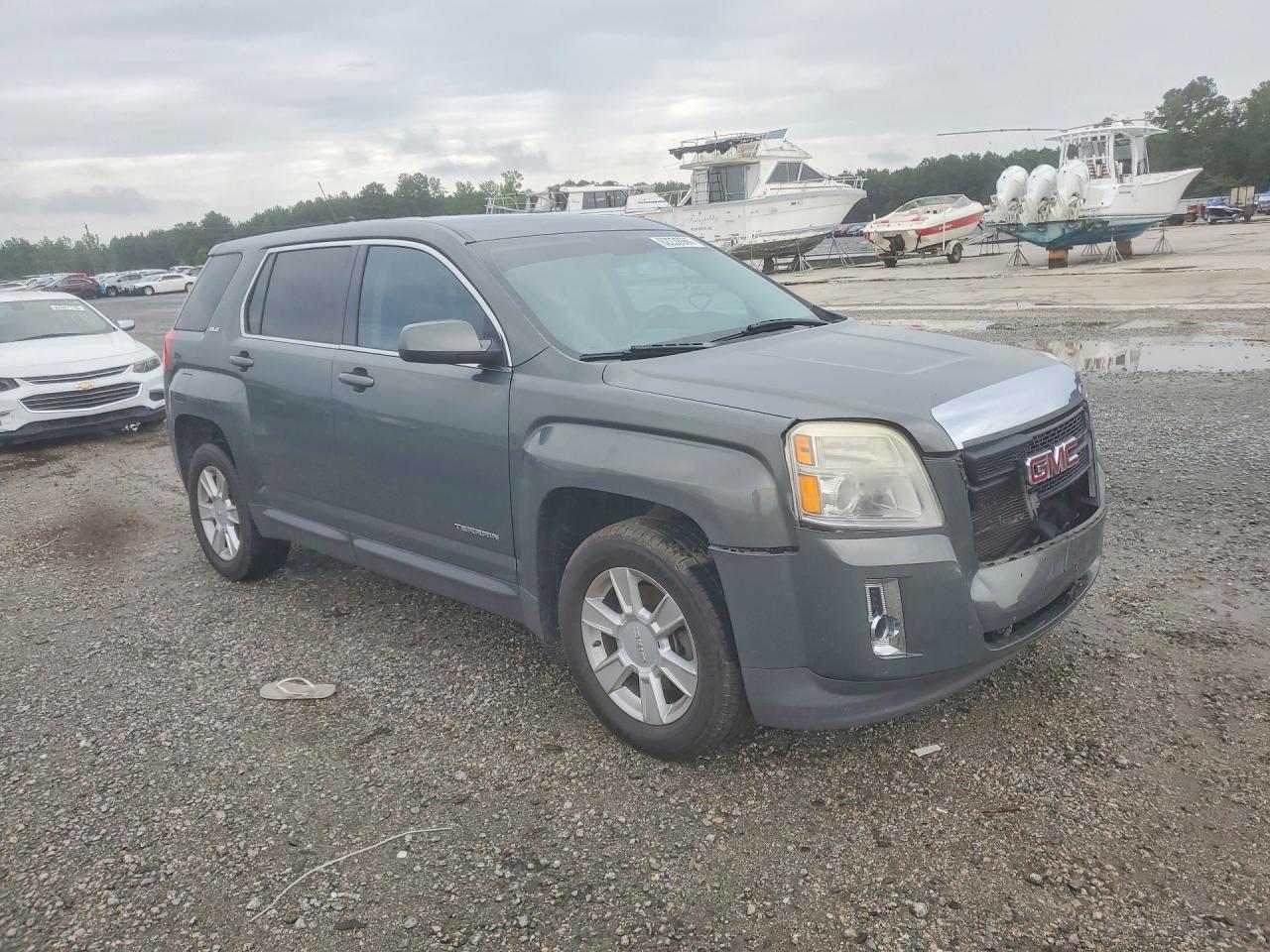 2012 Gmc Terrain Sle Gray vin: 2GKALMEK2C6326766