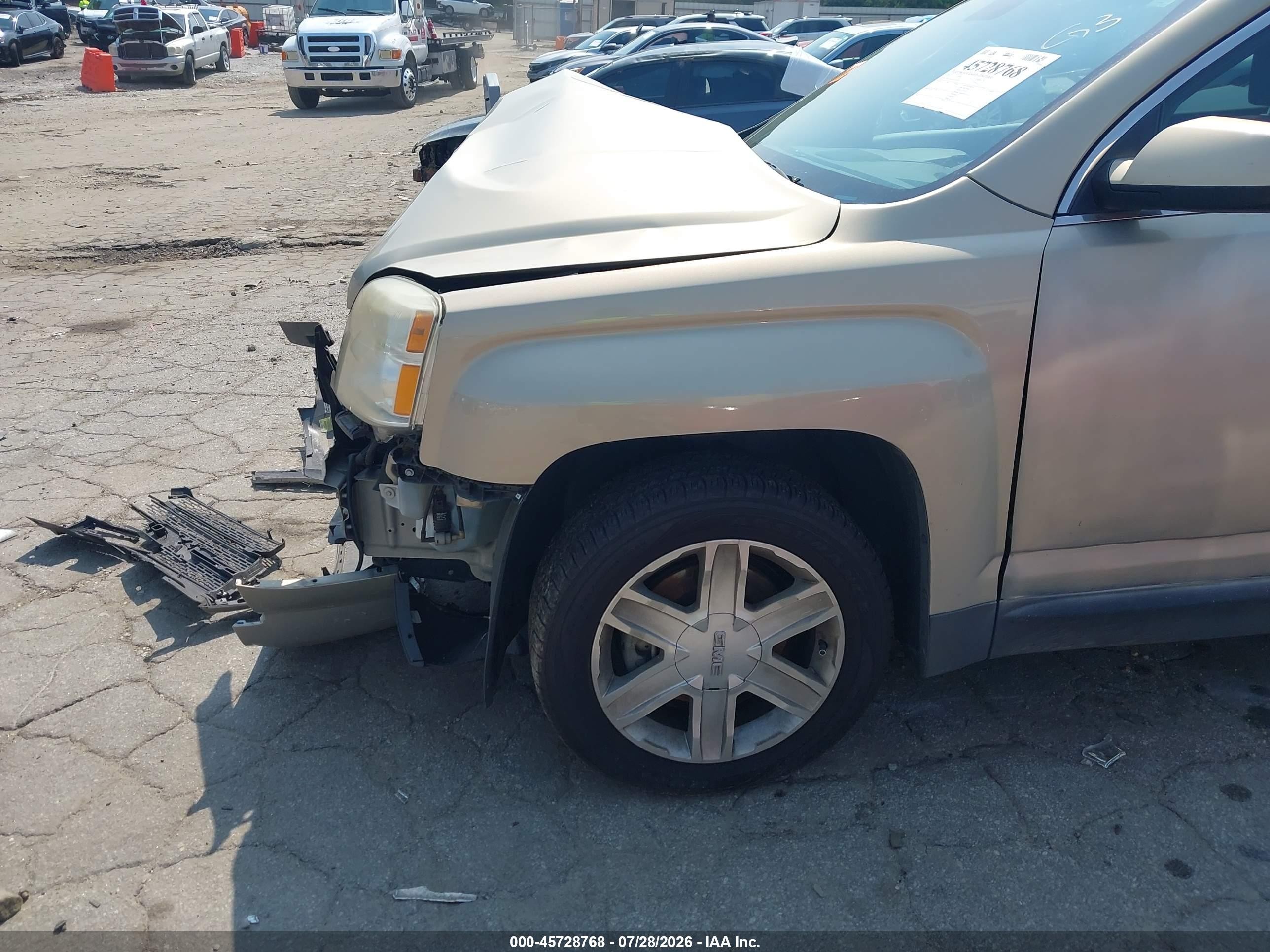 2012 Gmc Terrain Sle-1 Tan vin: 2GKALMEK2C6342093