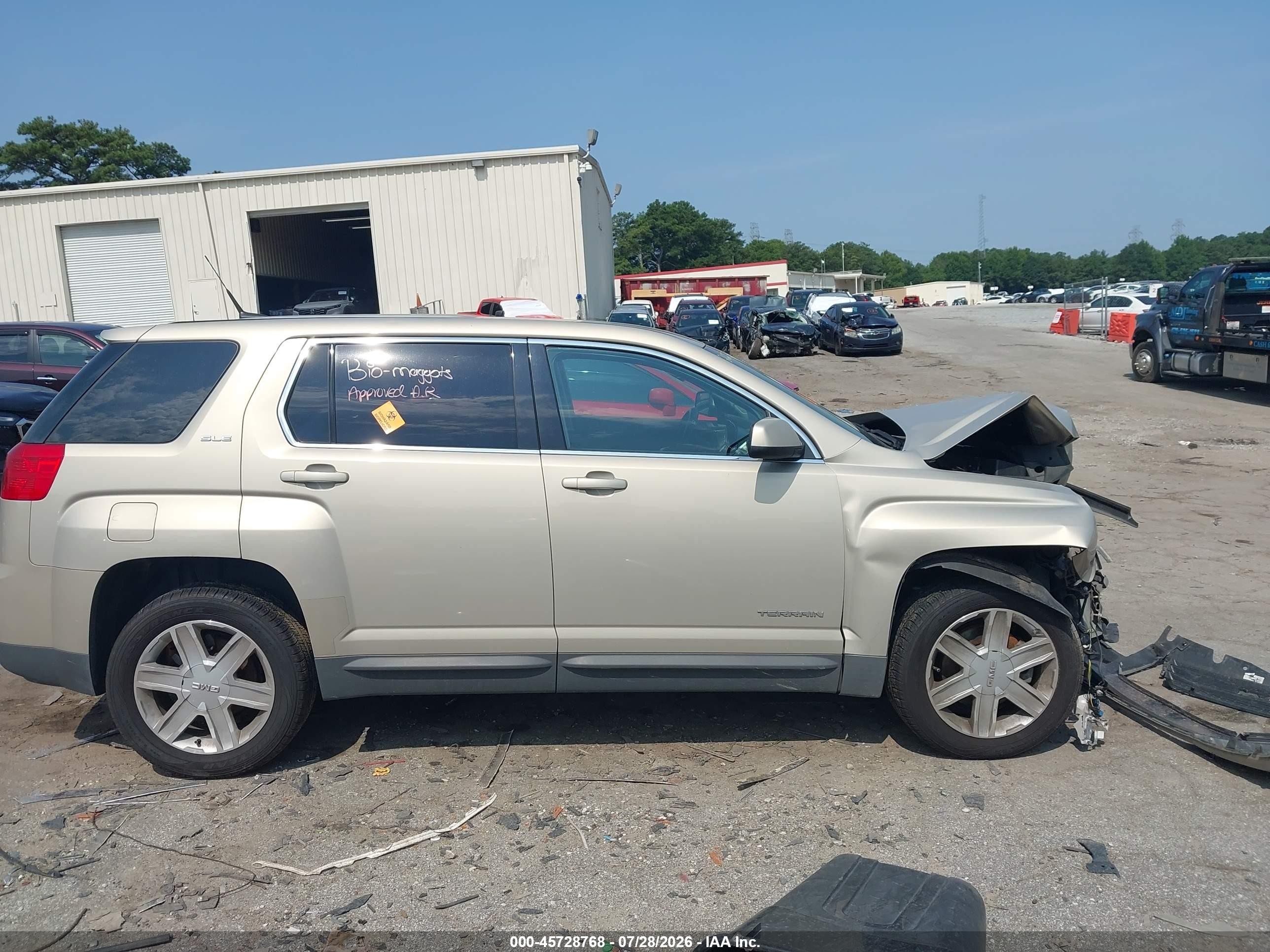 2012 Gmc Terrain Sle-1 Tan vin: 2GKALMEK2C6342093