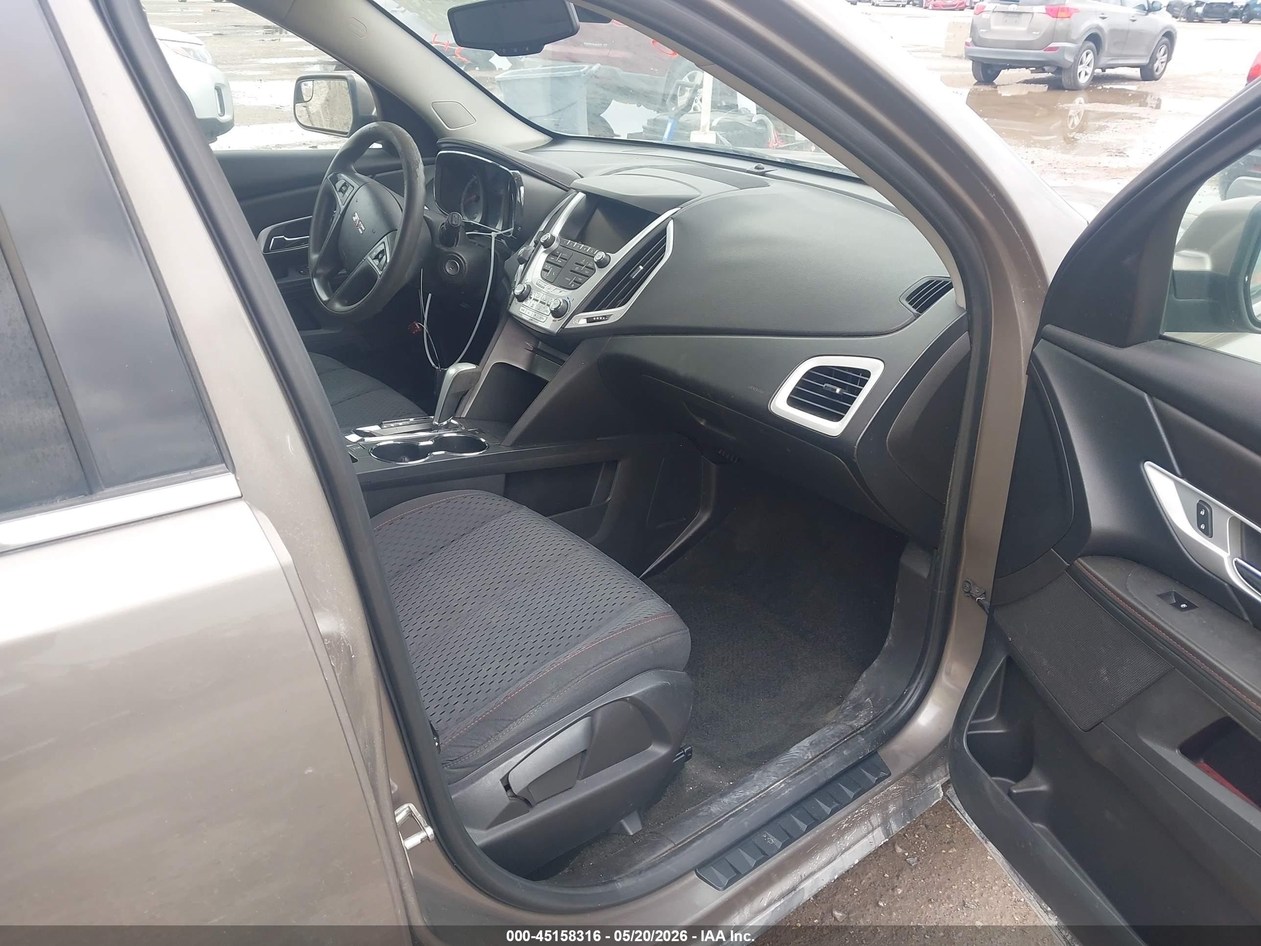 2012 Gmc Terrain Sle-1 Brown vin: 2GKALMEK2C6375630