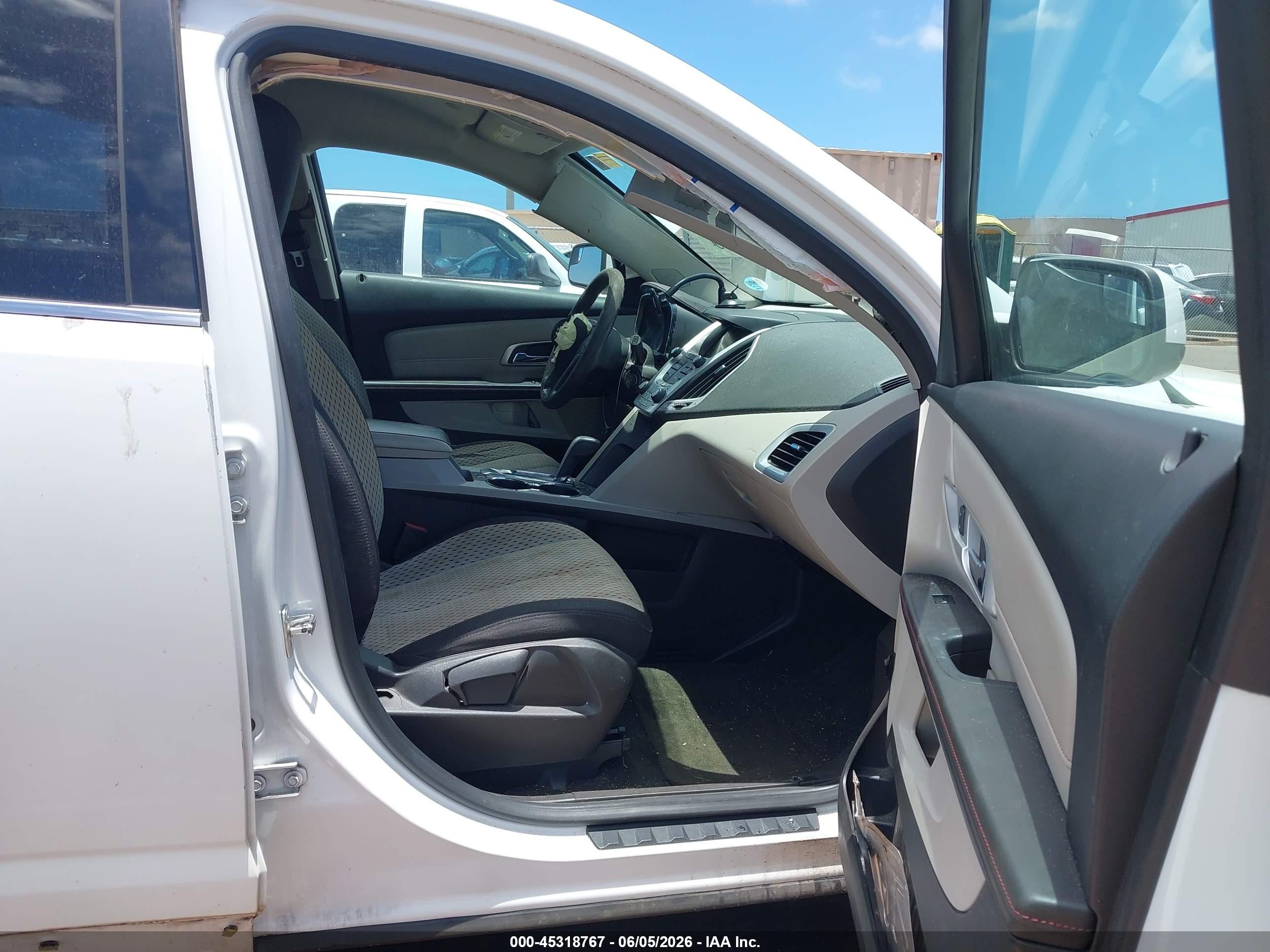2013 Gmc Terrain Sle-1 White vin: 2GKALMEK2D6184999